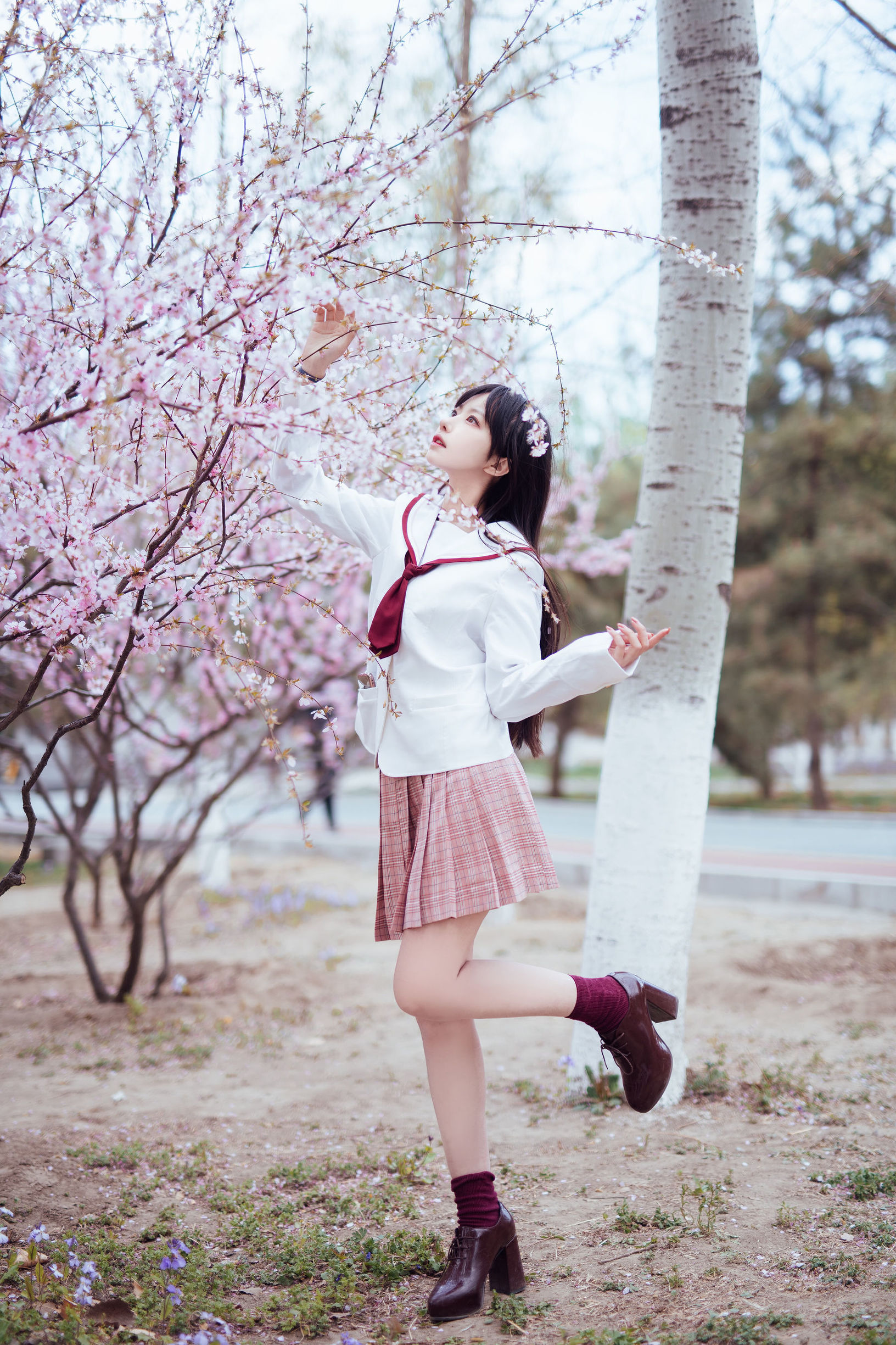 蘿莉COS] 希卡小鹿鹿 - 櫻花