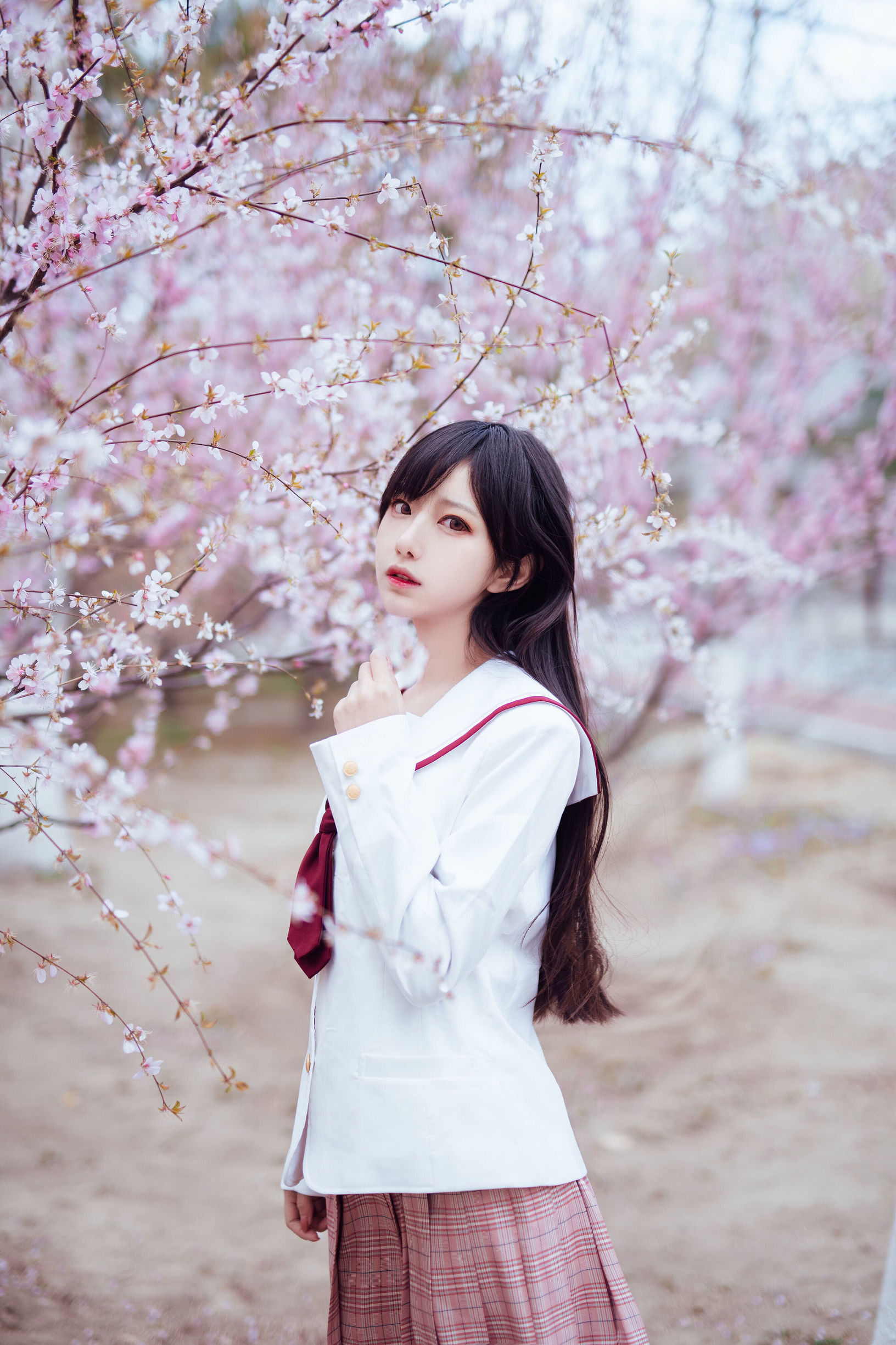 蘿莉COS] 希卡小鹿鹿 - 櫻花