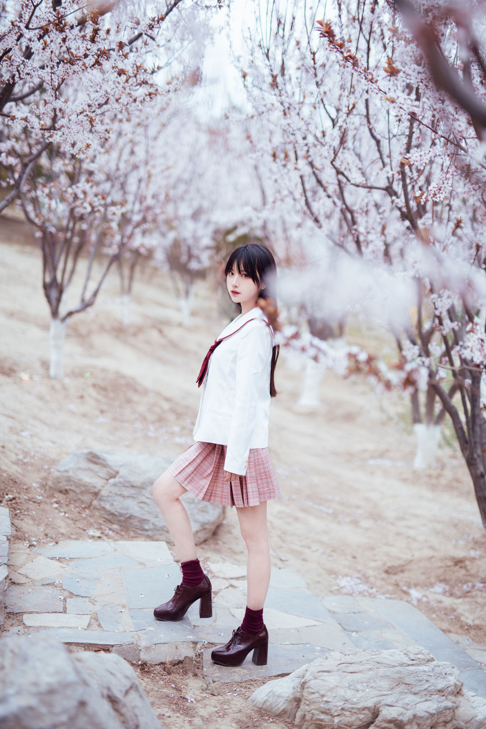 蘿莉COS] 希卡小鹿鹿 - 櫻花