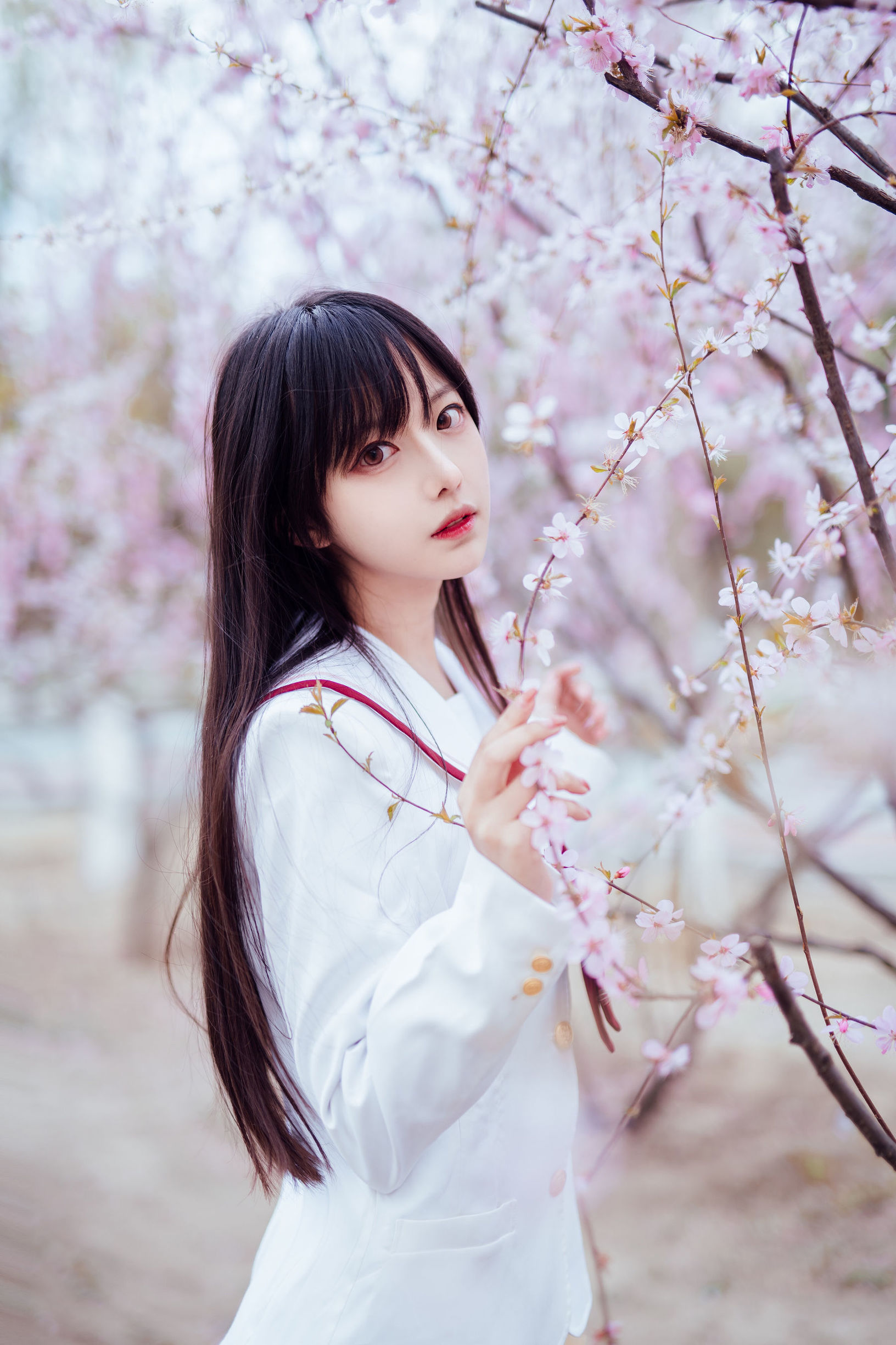 蘿莉COS] 希卡小鹿鹿 - 櫻花