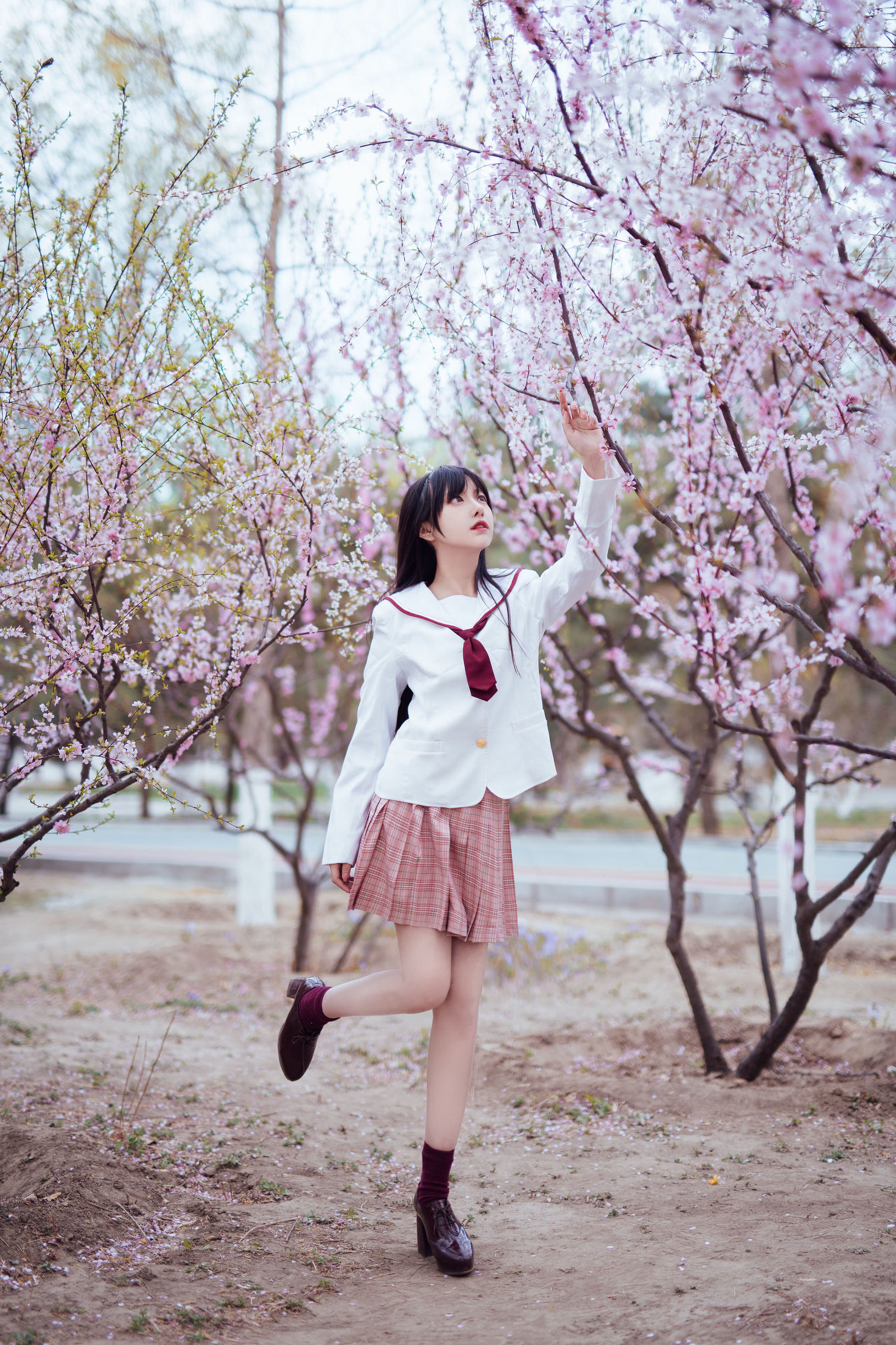 蘿莉COS] 希卡小鹿鹿 - 櫻花