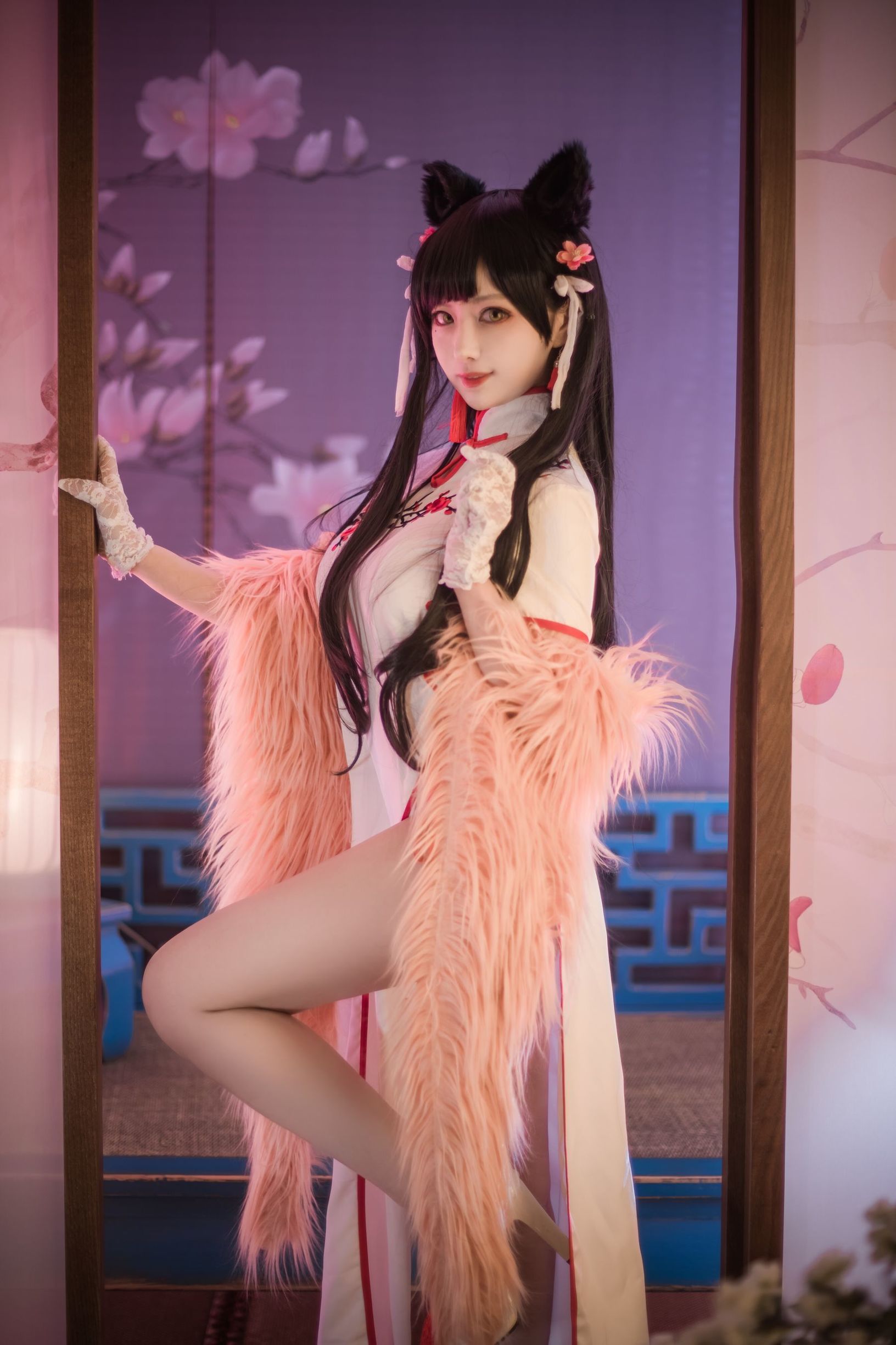  belle ta Cosplay] Shika Xiaolu Lu - Ai Dang Qipao