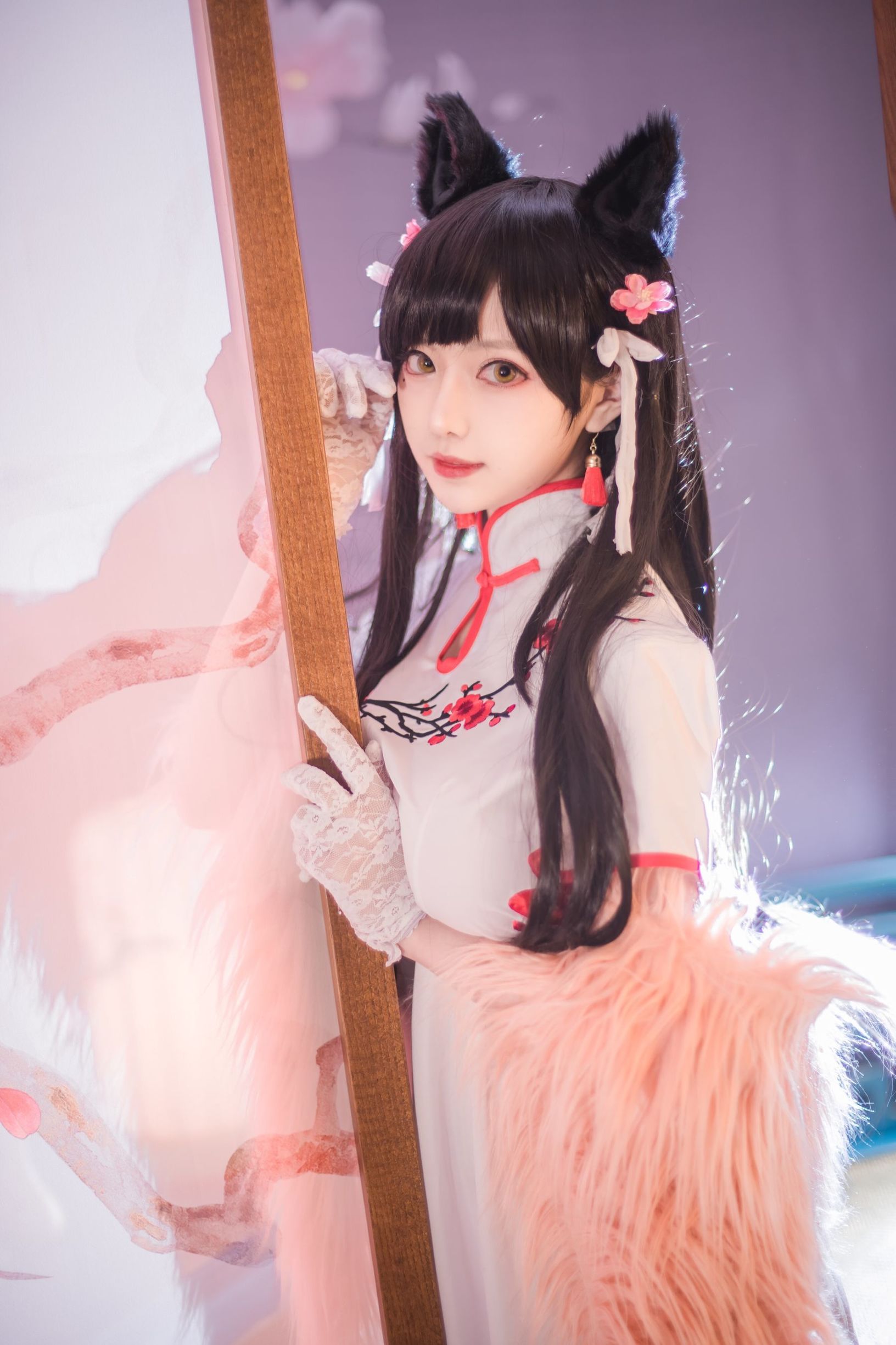  belle ta Cosplay] Shika Xiaolu Lu - Ai Dang Qipao