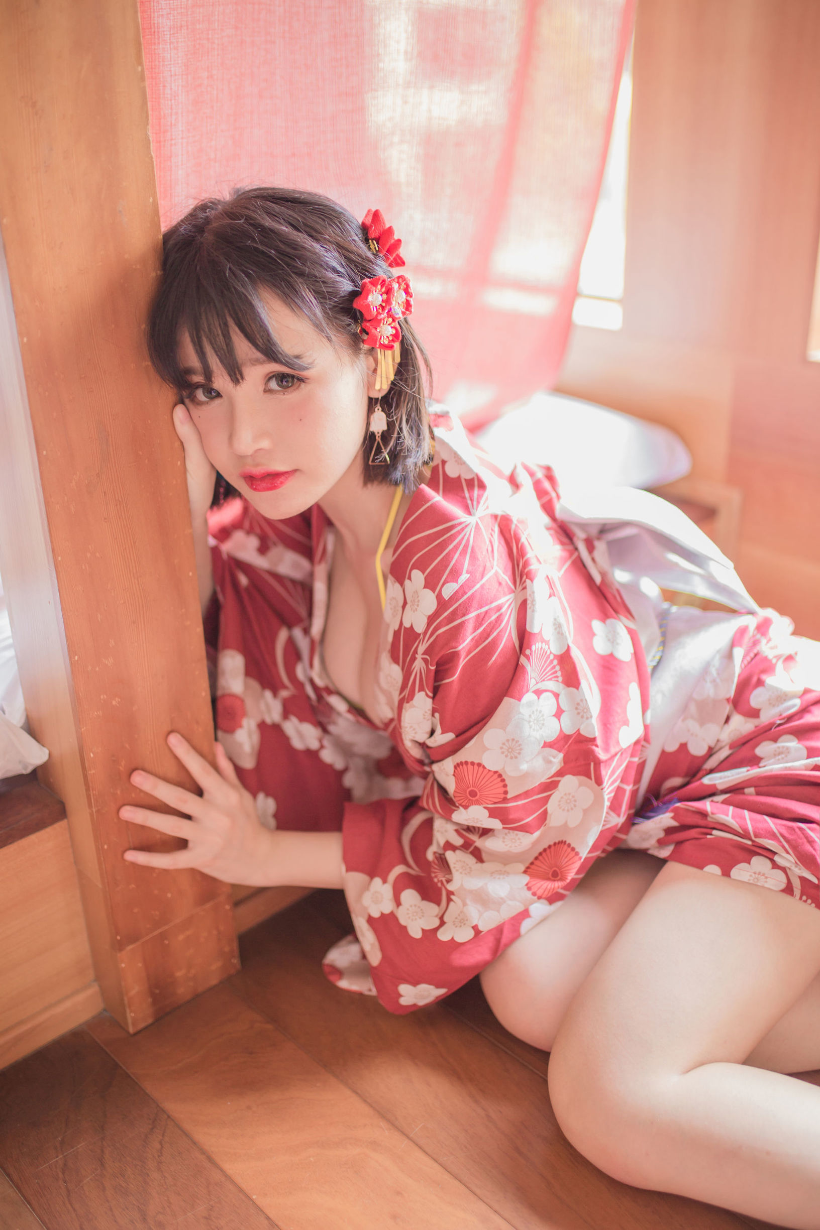 蘿莉COS] Yoko宅夏《妹湯物語(和服)》
