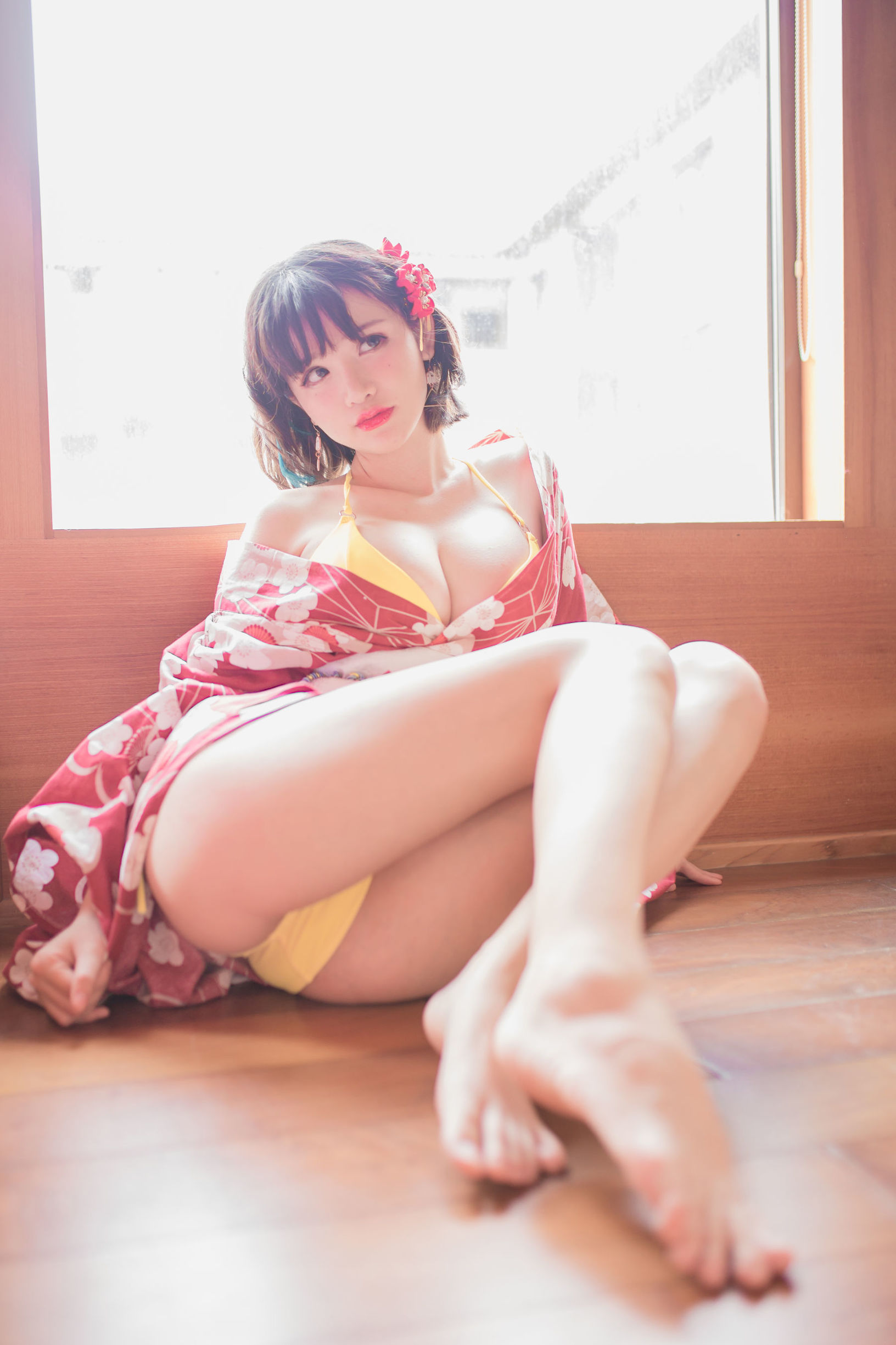 Cosplay  belle ta] Yoko Zhai Hạ 《Mei Tang Câu chuyện (Áo Kimono)》