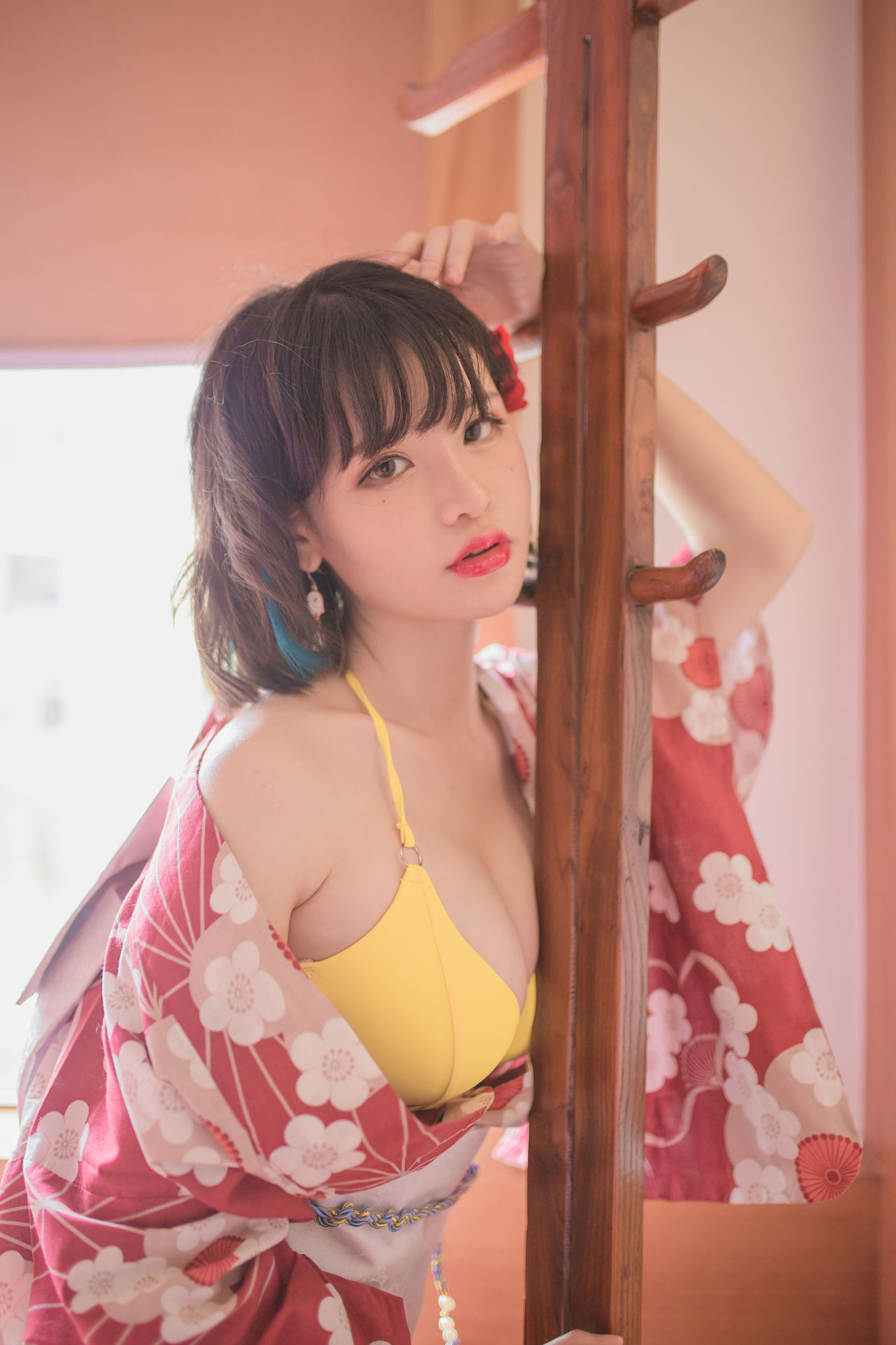 Cosplay  belle ta] Yoko Zhai Hạ 《Mei Tang Câu chuyện (Áo Kimono)》