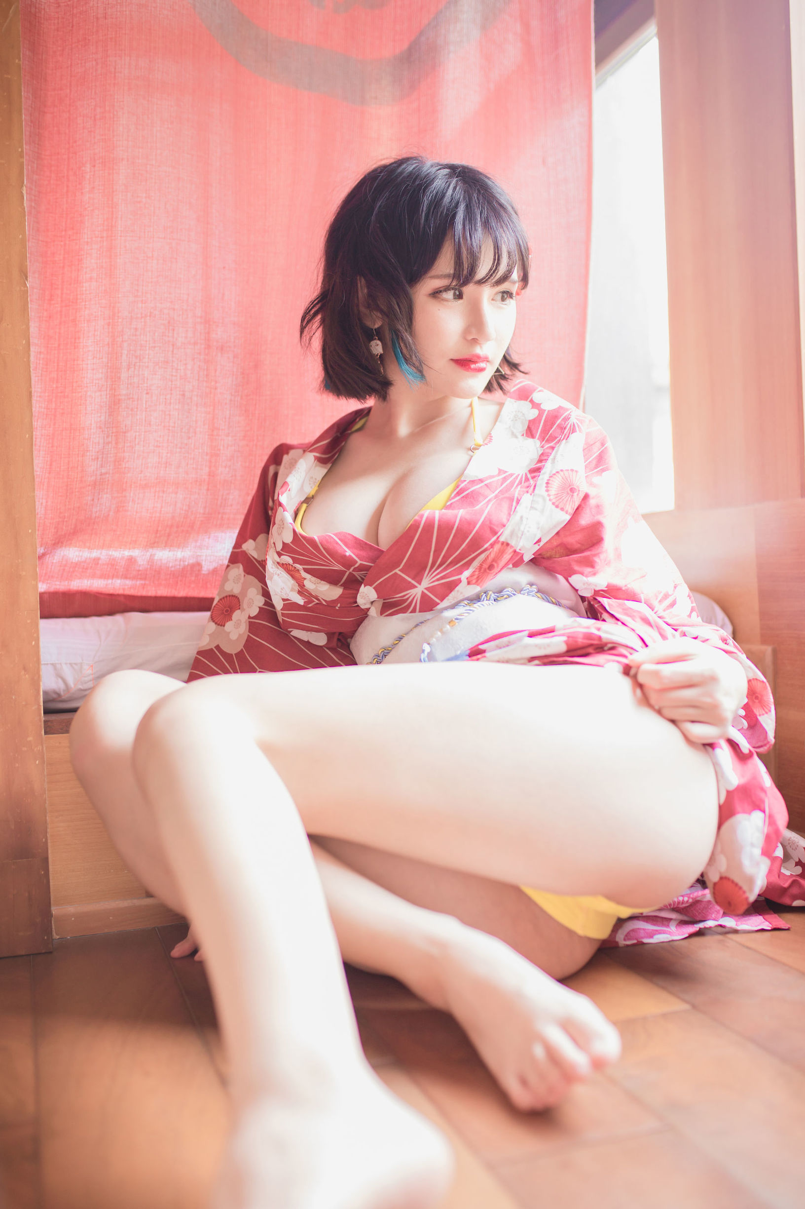 蘿莉COS] Yoko宅夏《妹湯物語(和服)》