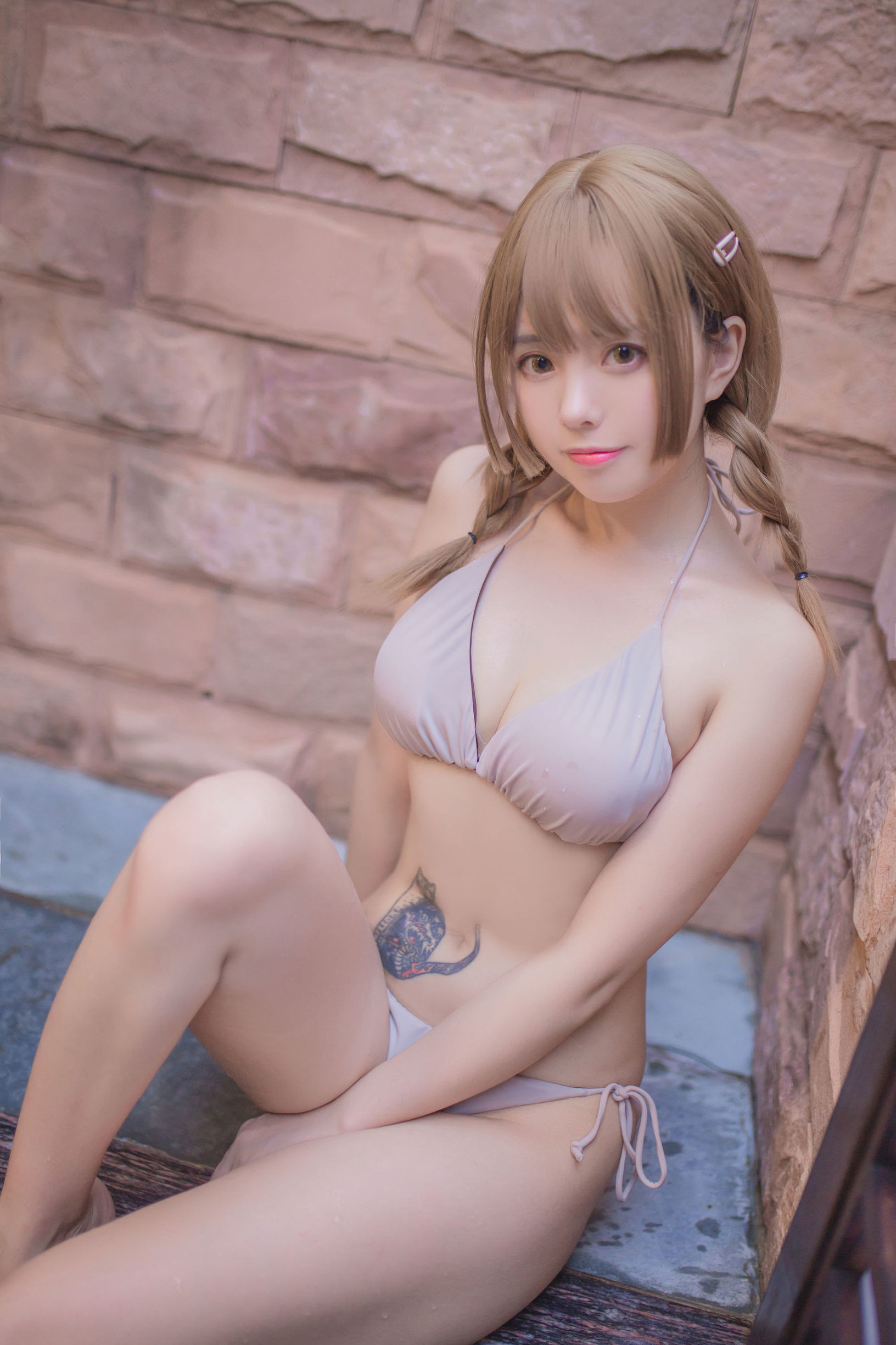 蘿莉COS] Yoko宅夏《妹湯物語(泳裝)》