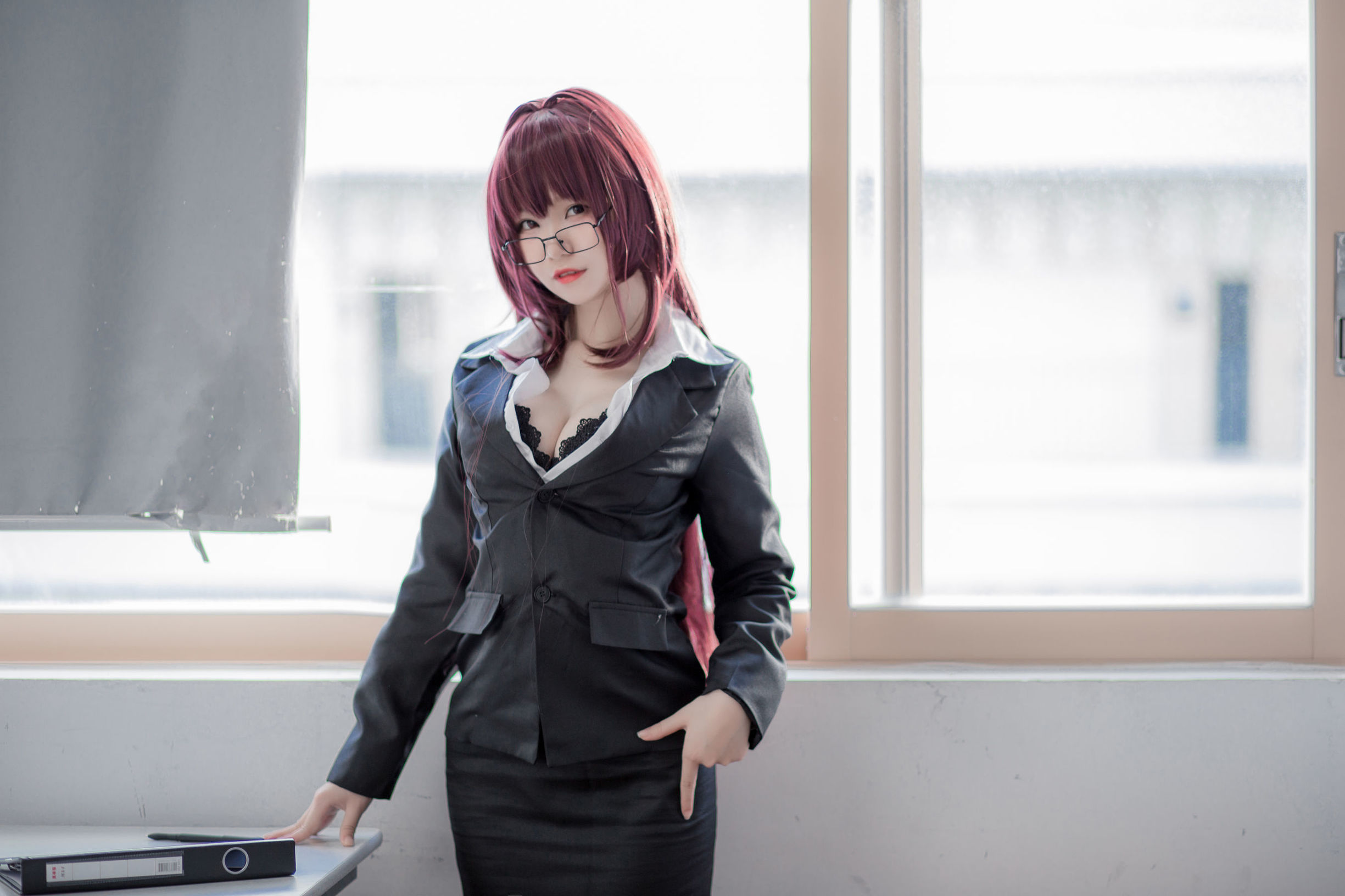 Cosplay  belle ta] Yoko Zhai Hạ 《Scáthach Giáo viên》