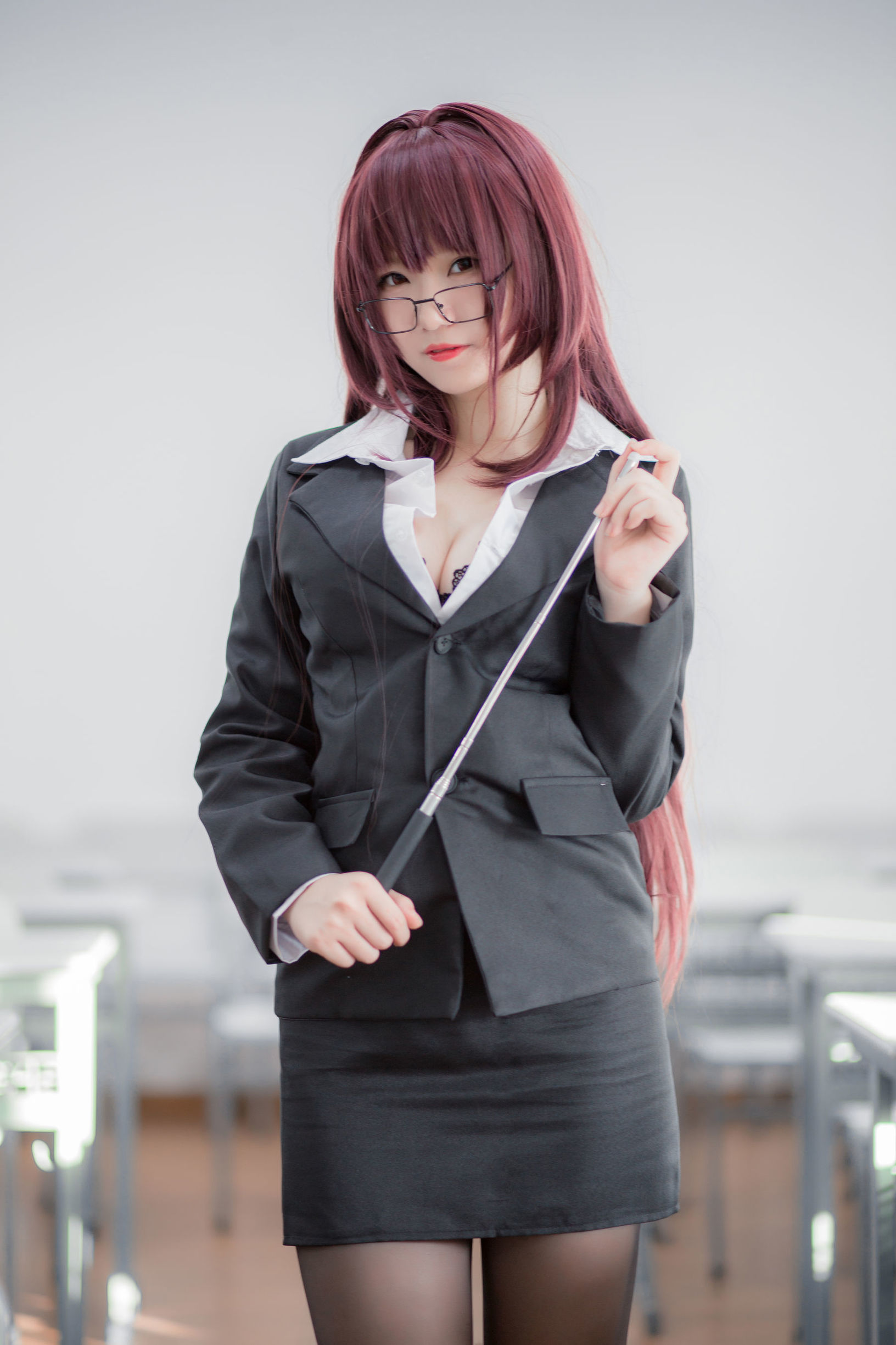 Cosplay  belle ta] Yoko Zhai Hạ 《Scáthach Giáo viên》