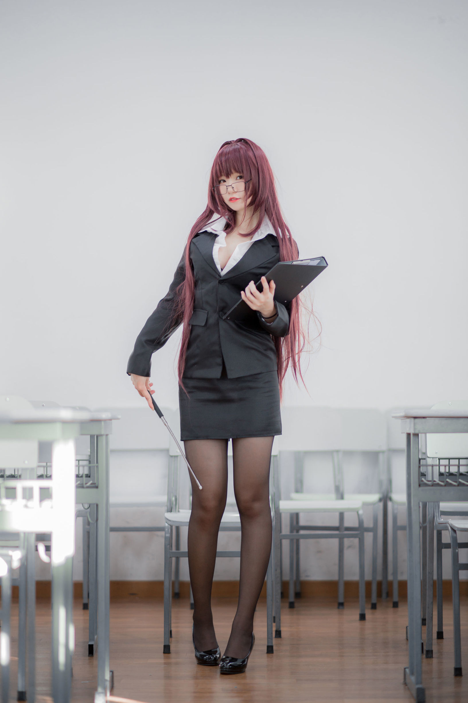 Cosplay  belle ta] Yoko Zhai Hạ 《Scáthach Giáo viên》