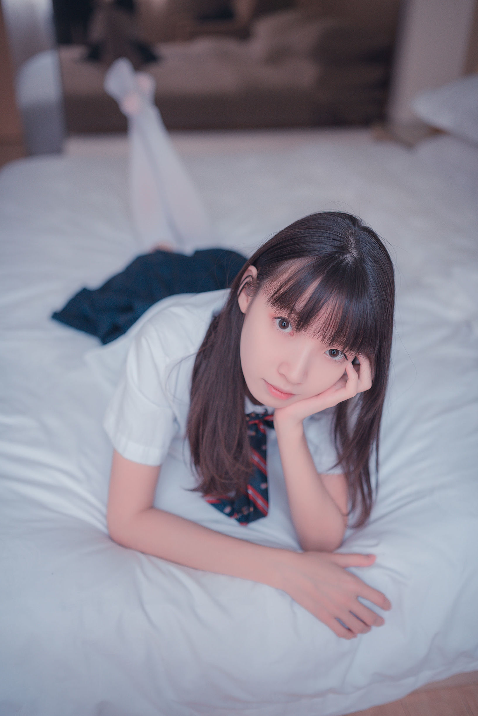 風の領域] NO.004 隣家の白いストッキングの清新な少女