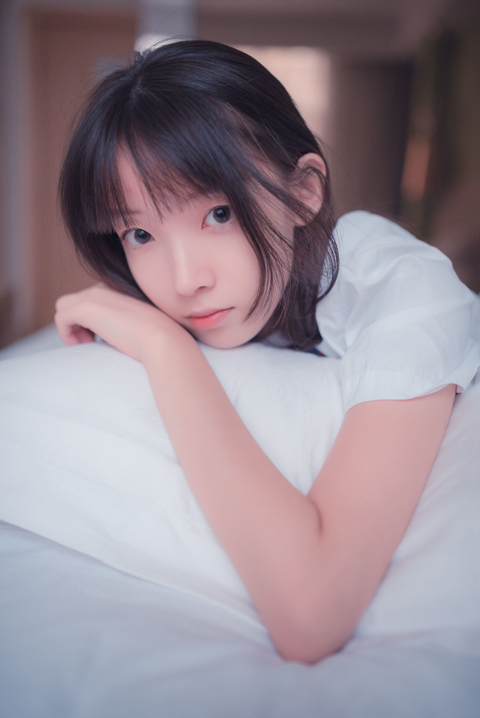 風の領域] NO.004 隣家の白いストッキングの清新な少女