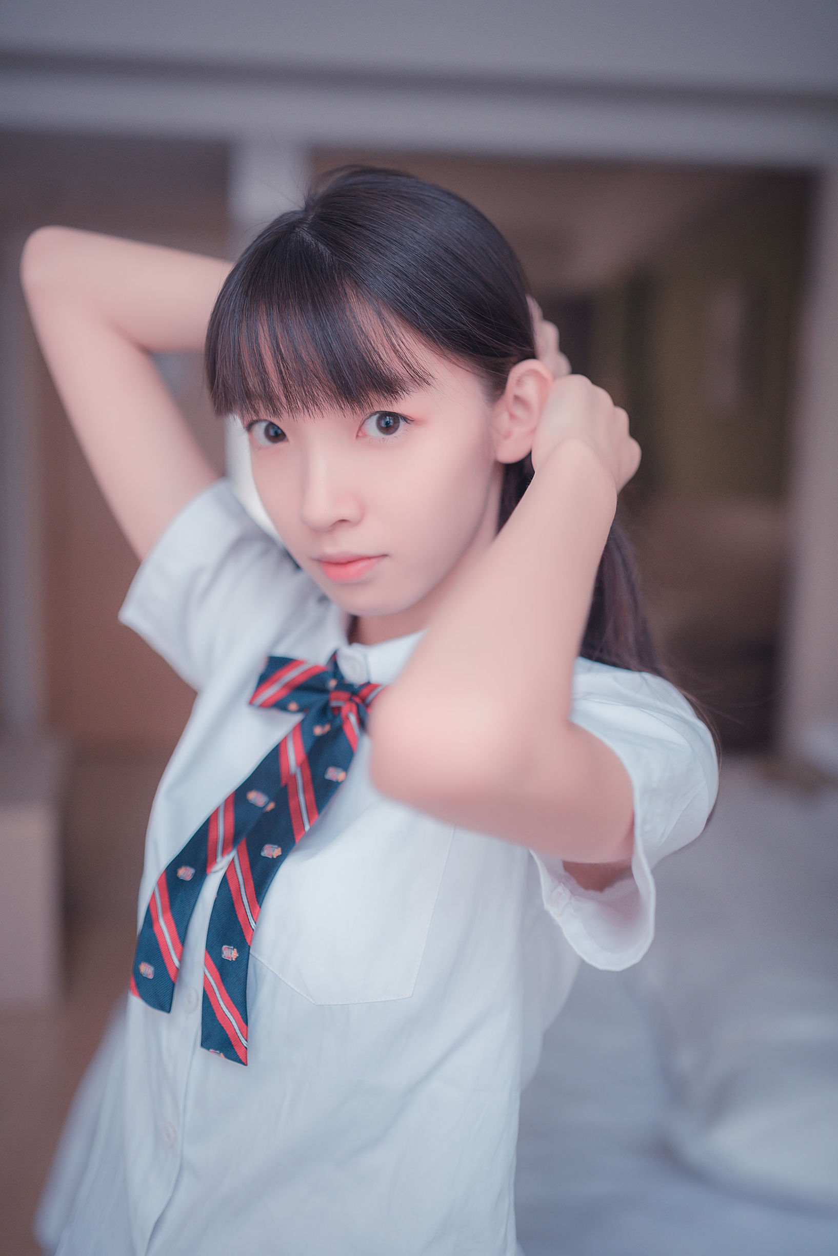 風の領域] NO.004 隣家の白いストッキングの清新な少女