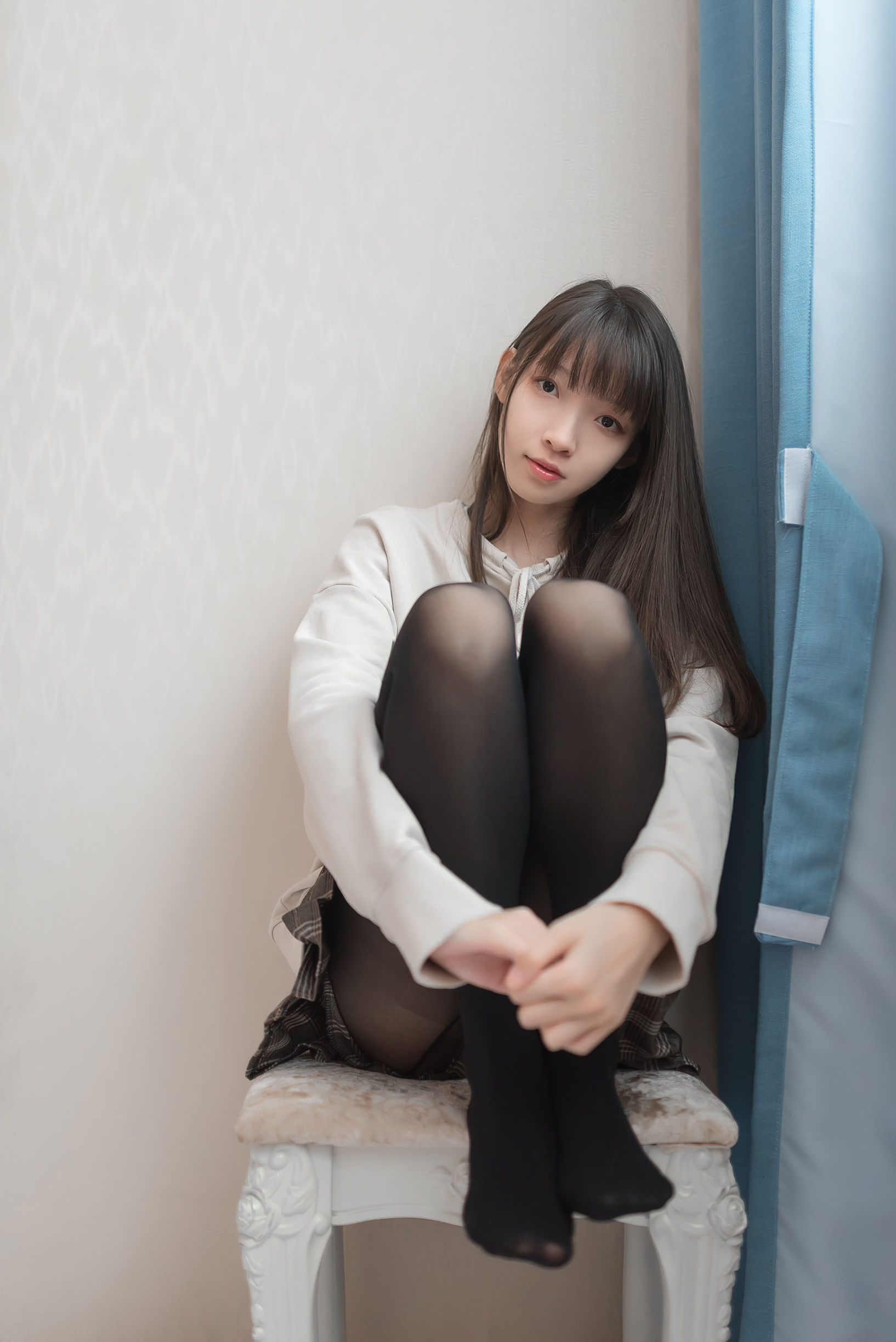 Phong Chi Lĩnh Vực] NO.005 Cô gái hàng xóm mặc tất đen, vẻ ngoài thanh mới