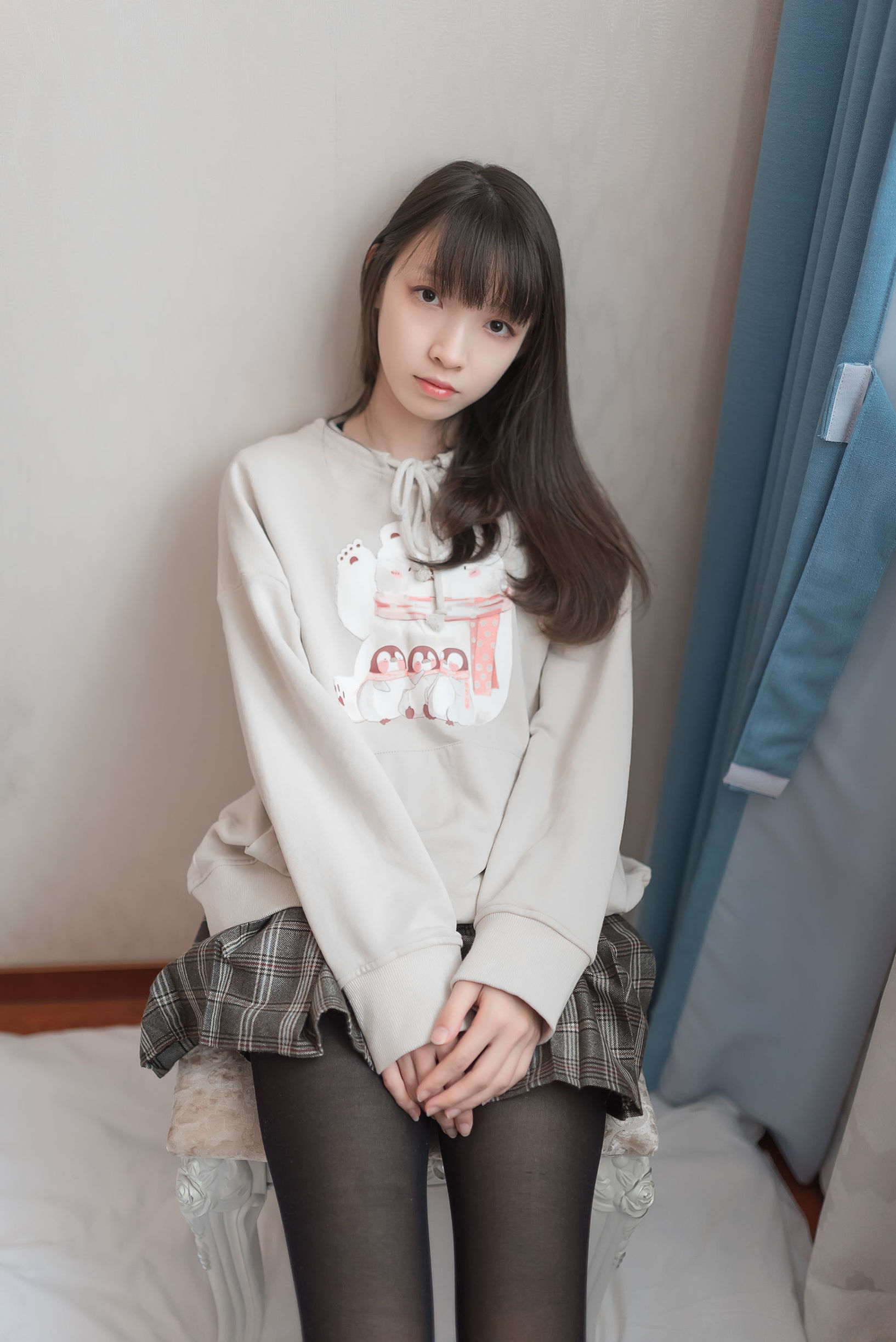 風の領域] NO.005 隣家の黒絲清新な少女