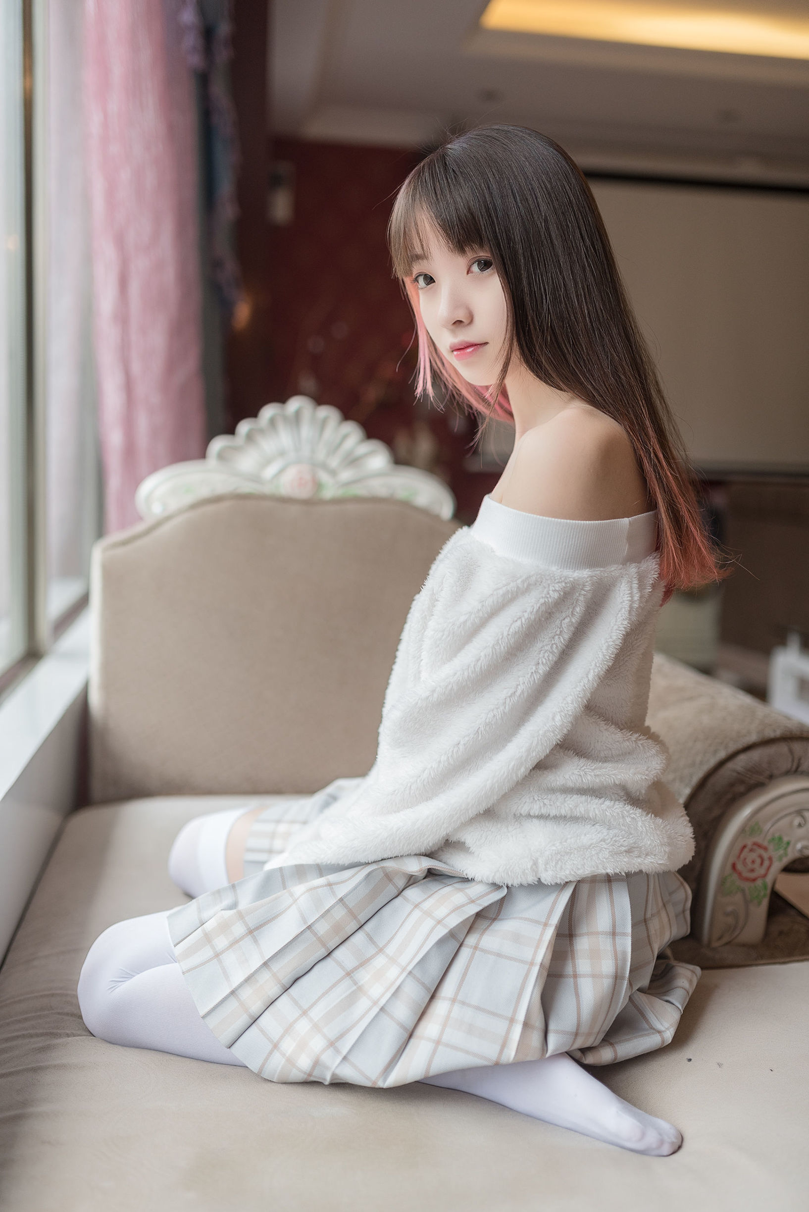 [风之领域] NO.013 富贵少女白丝