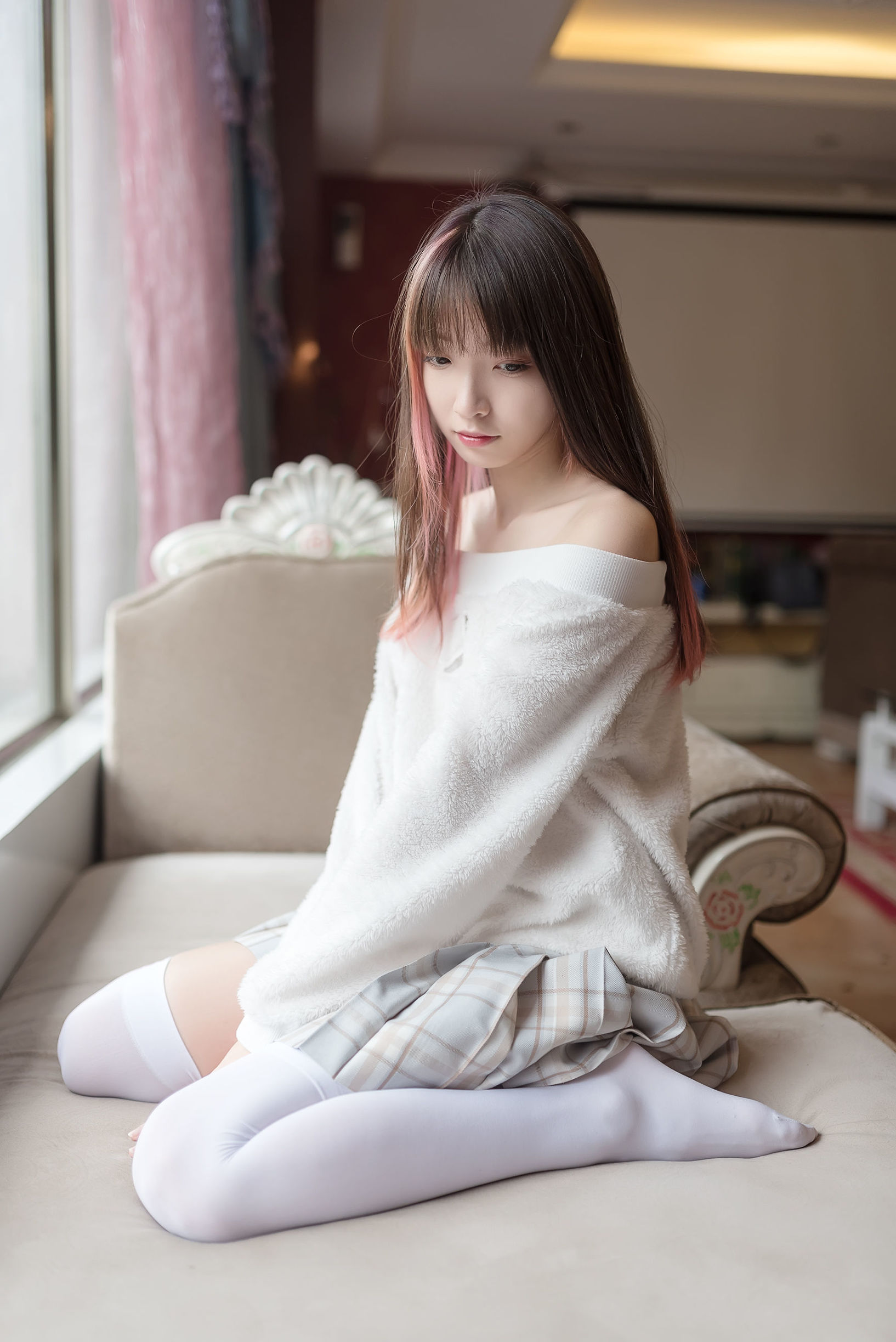[风之领域] NO.013 富贵少女白丝