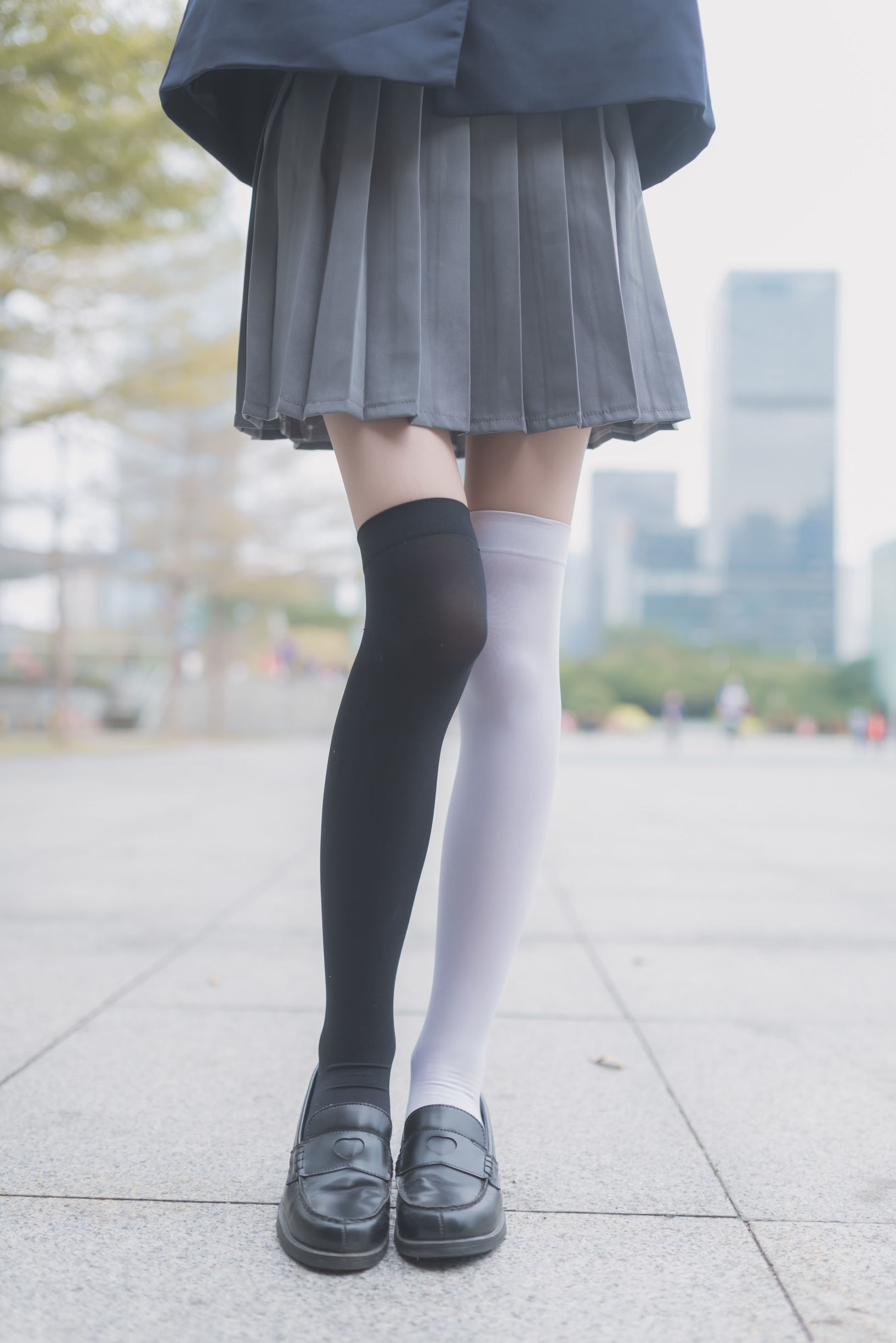 Wind Domain] No. 021: Schoolgirl Outdoor Black Silk 1