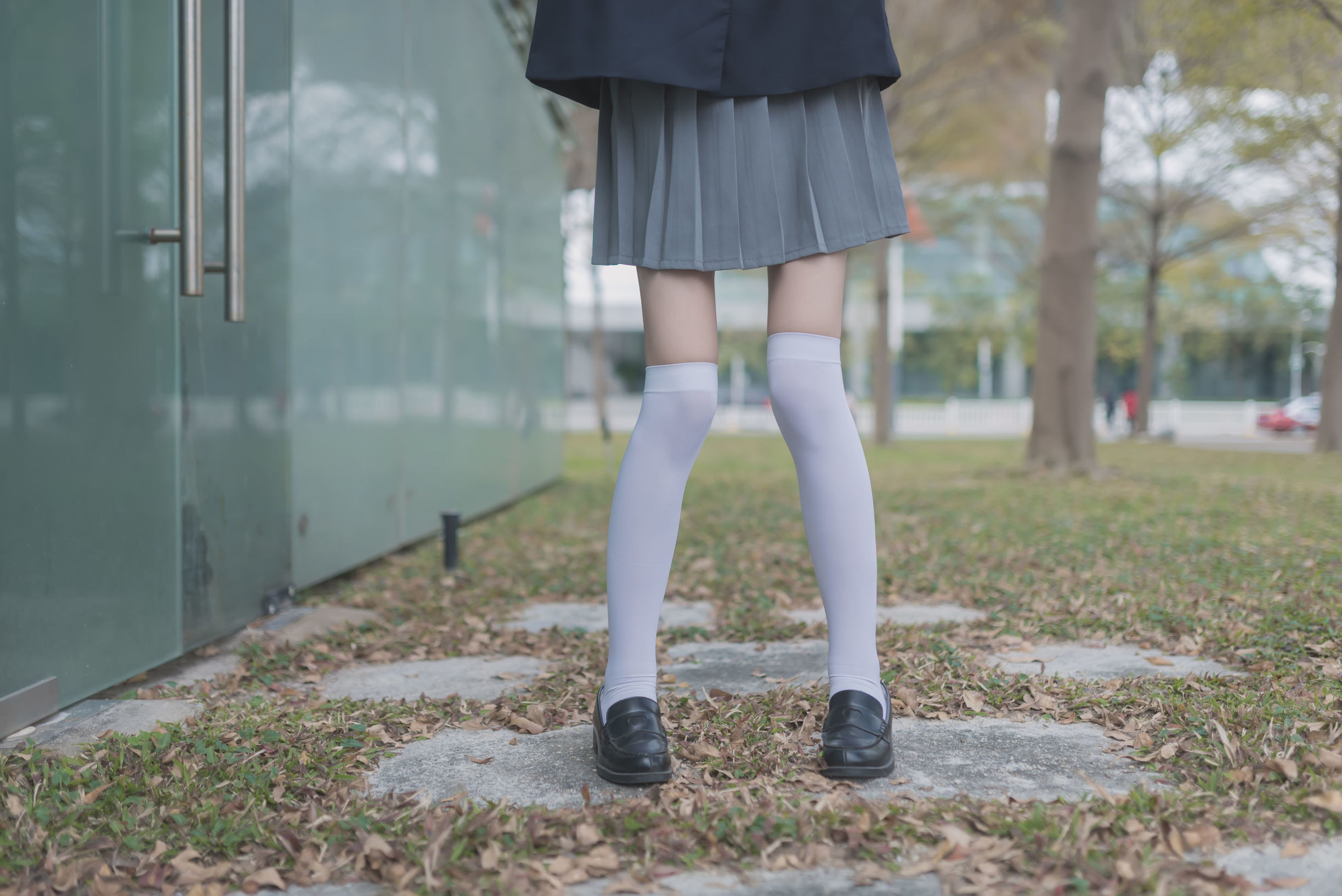 Wind Domain] No. 021: Schoolgirl Outdoor Black Silk 1