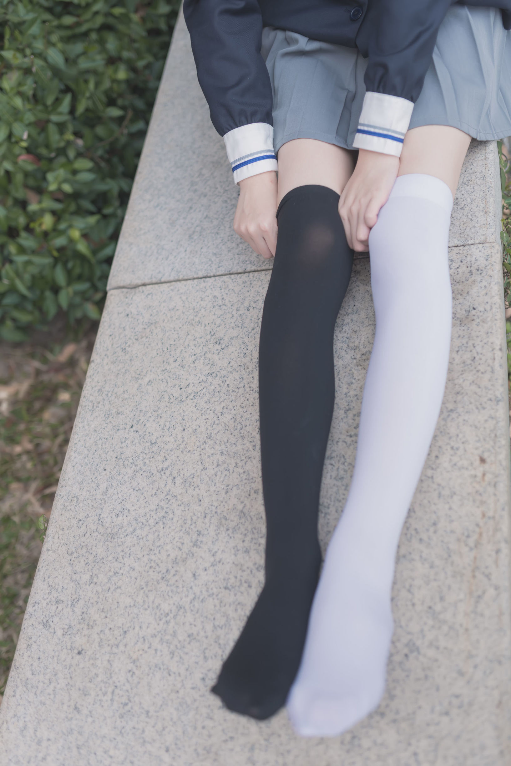 Wind Domain] No. 021: Schoolgirl Outdoor Black Silk 1