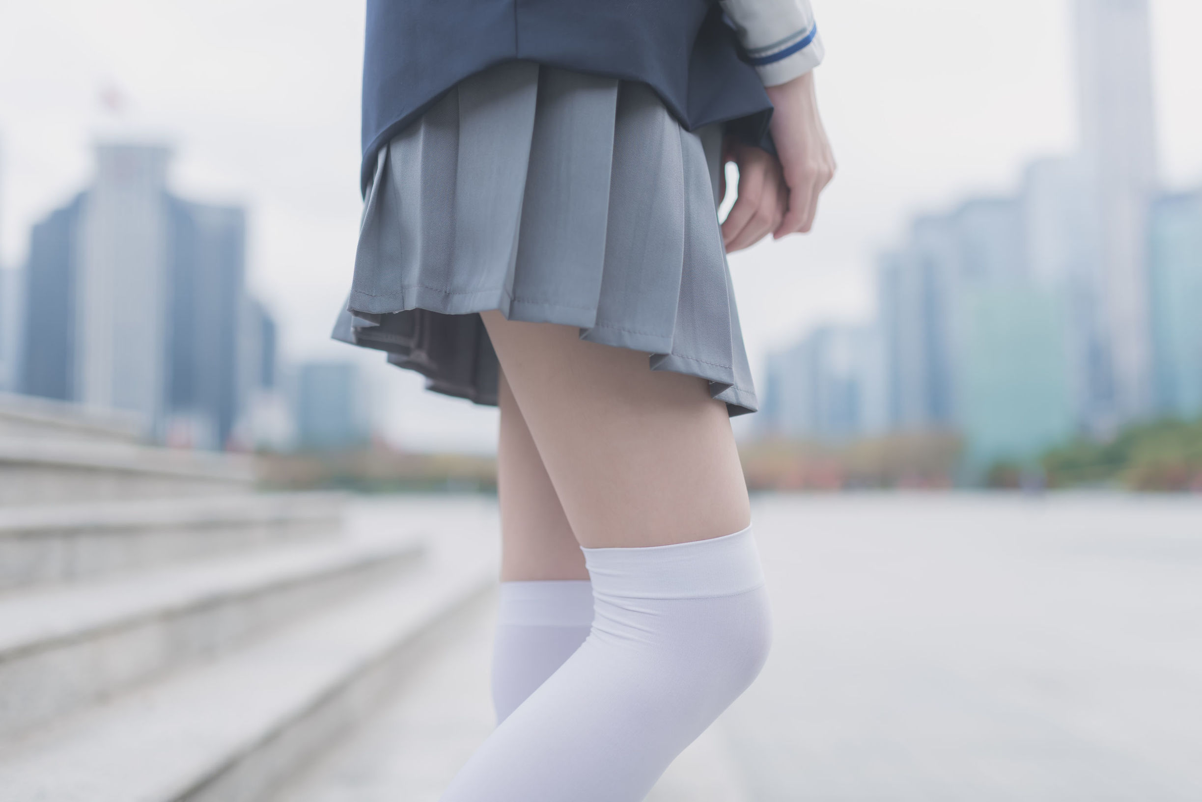 Wind Domain] No. 021: Schoolgirl Outdoor Black Silk 1