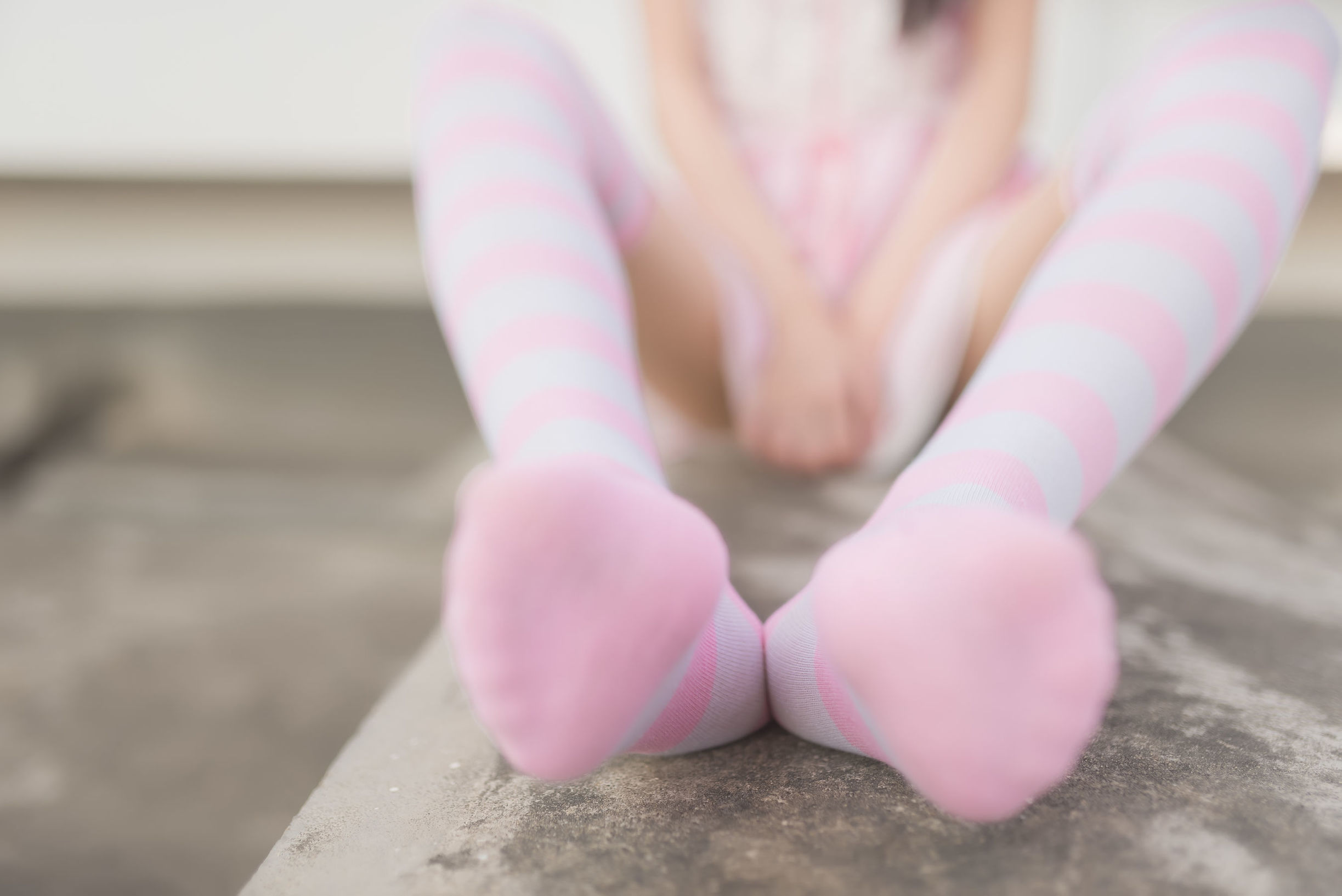 Feng Zhi Ling Yu NO.035 Pink Striped Little Cutie
