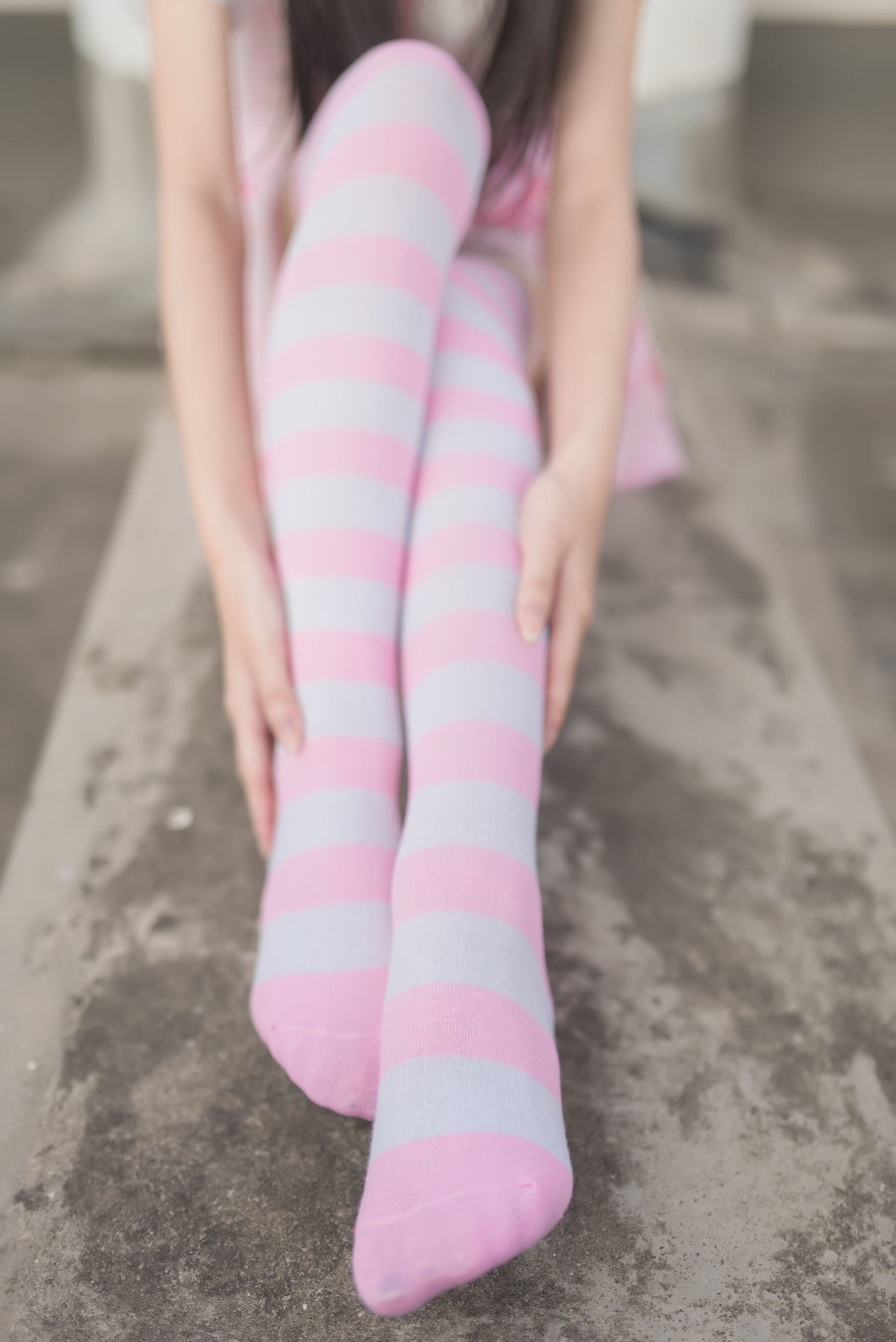 Feng Zhi Ling Yu NO.035 Pink Striped Little Cutie