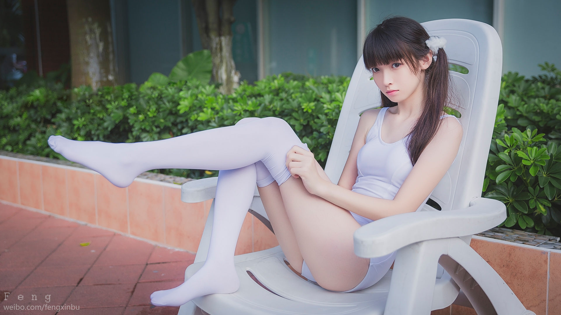 Feng Zhi Lingyu] No. 053 Twin-Tailed Girl