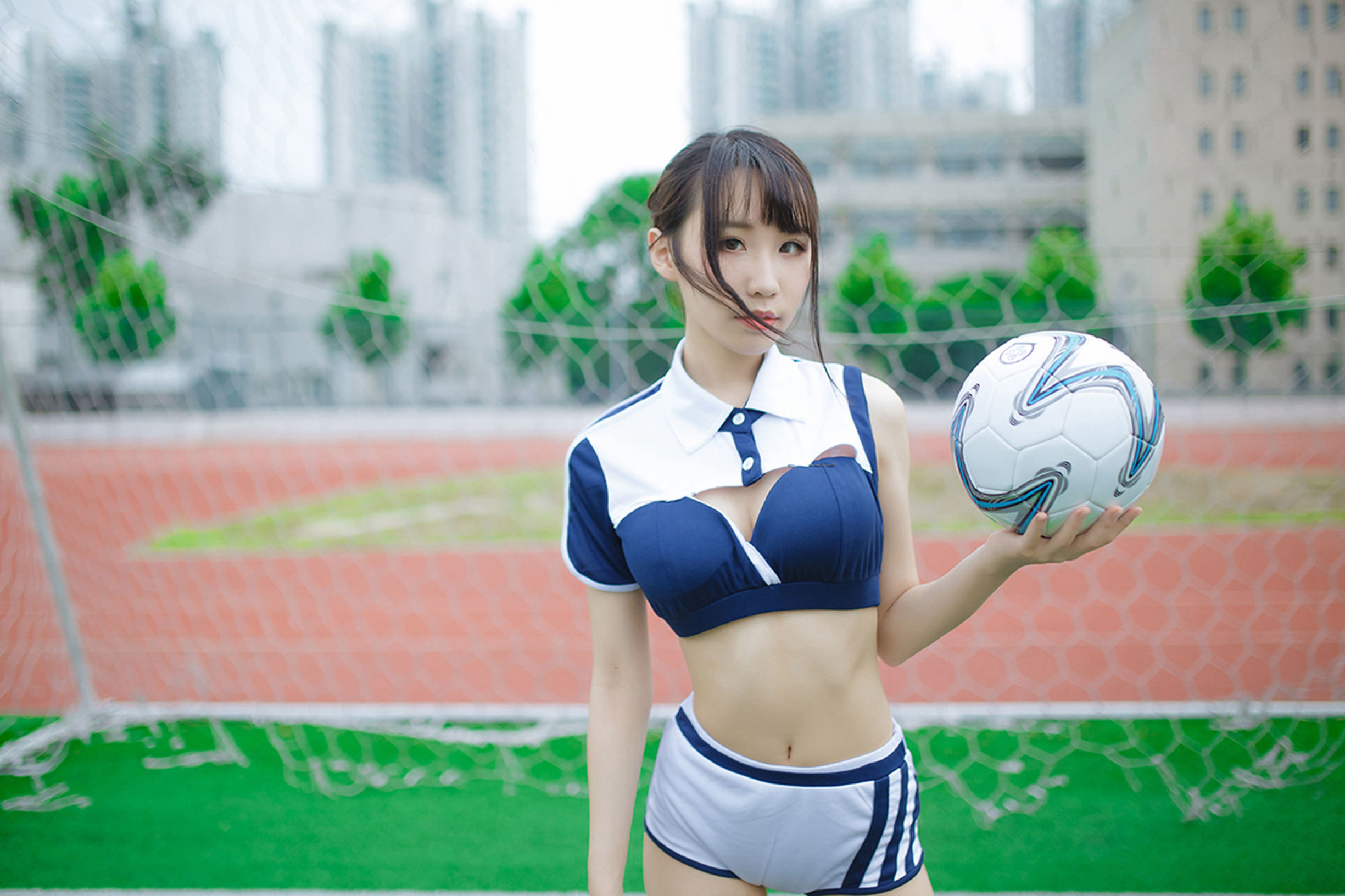 風の領域] NO.072 サッカー少女