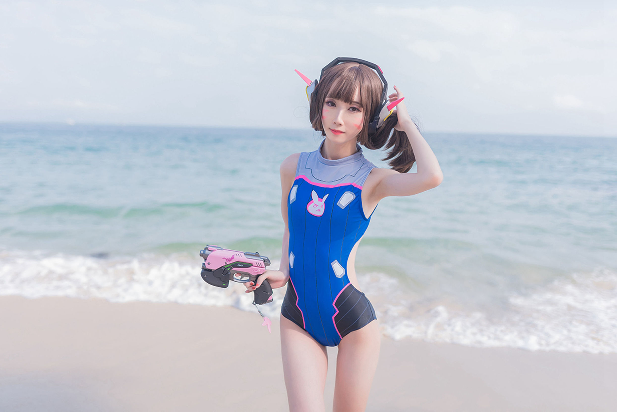 風の領域] NO.073 コス オーバーウォッチ D.Va