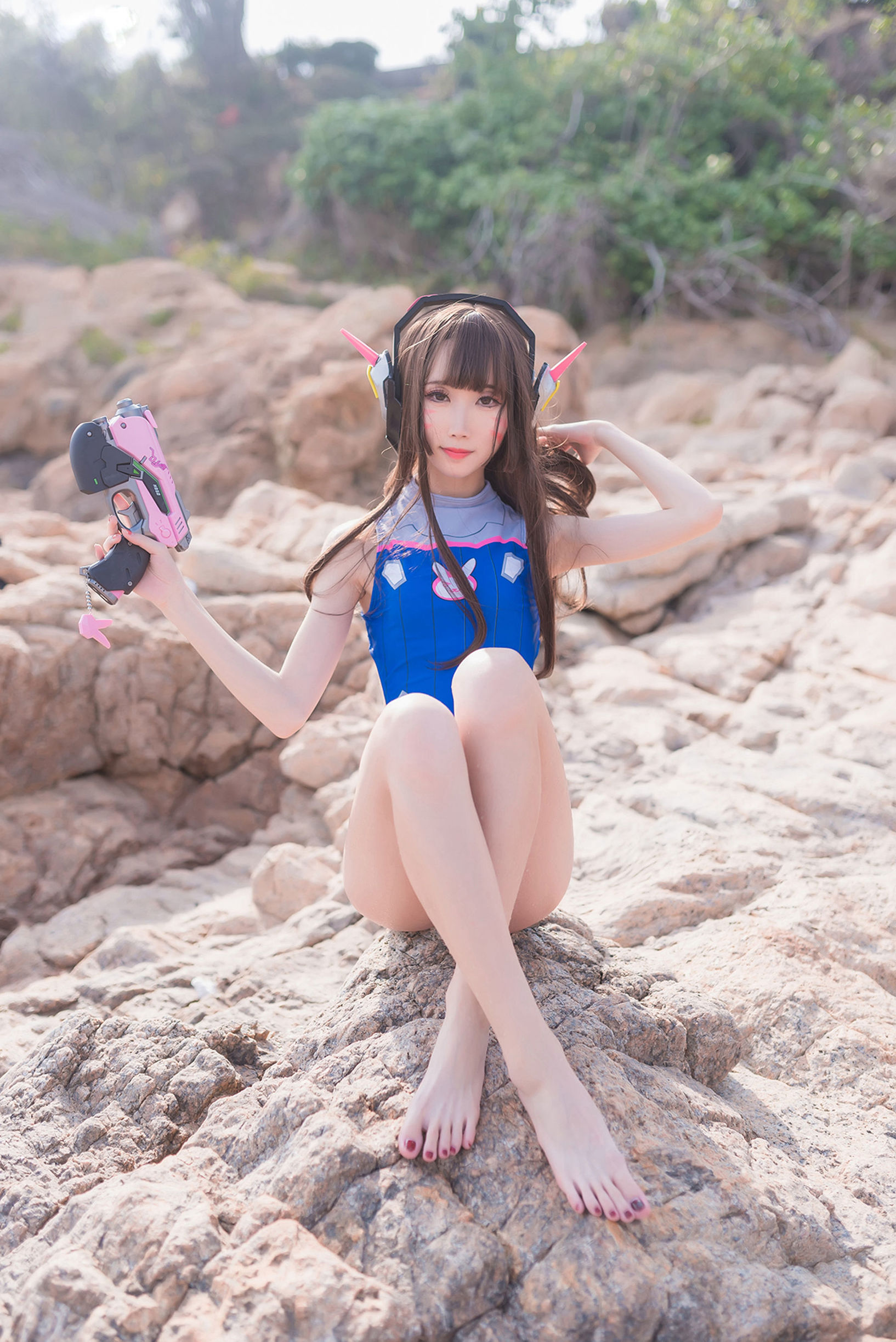 Lĩnh vực gió] NO.073 Cosplay Overwatch DVA