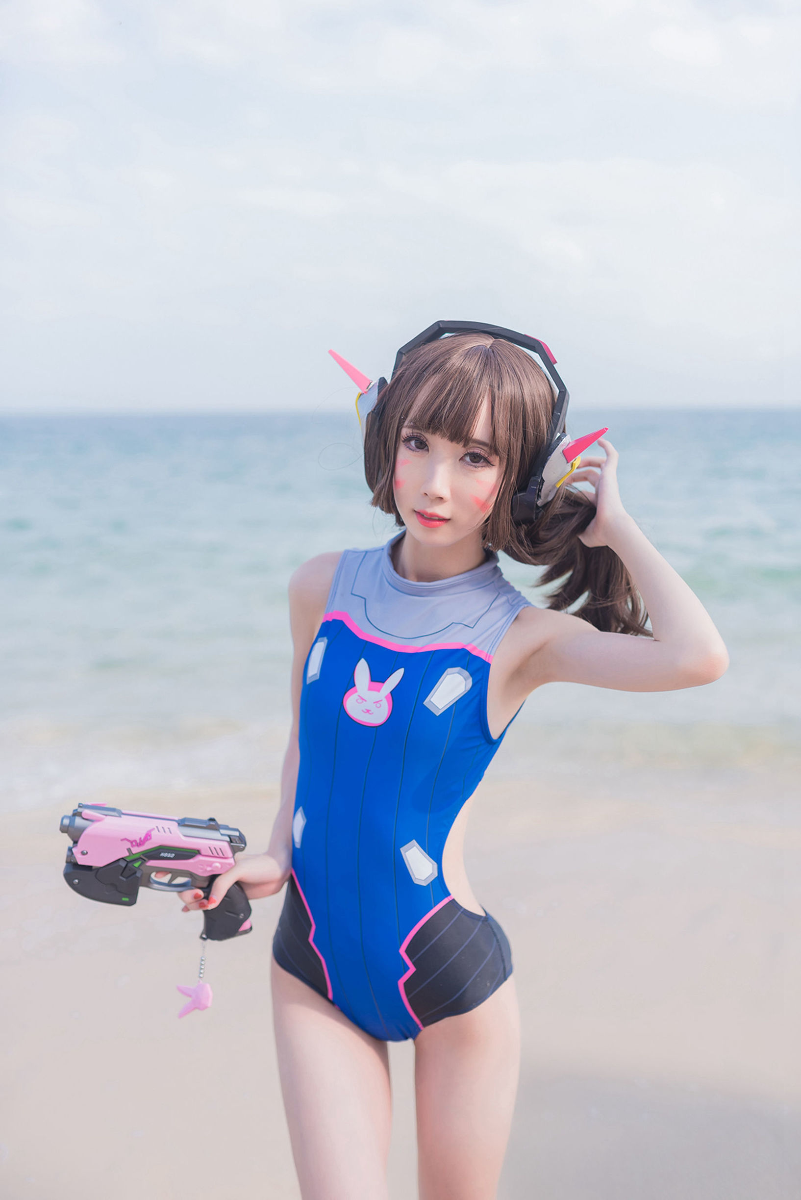 風の領域] NO.073 コス オーバーウォッチ D.Va