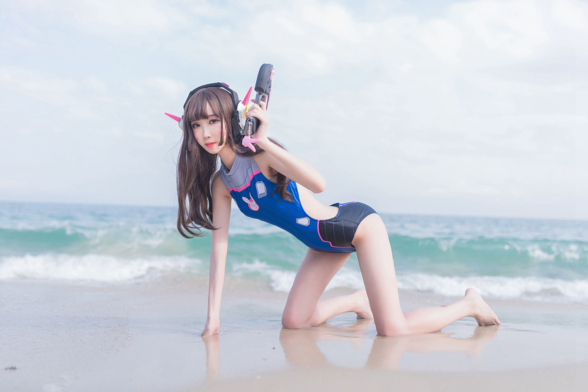 Lĩnh vực gió] NO.073 Cosplay Overwatch DVA