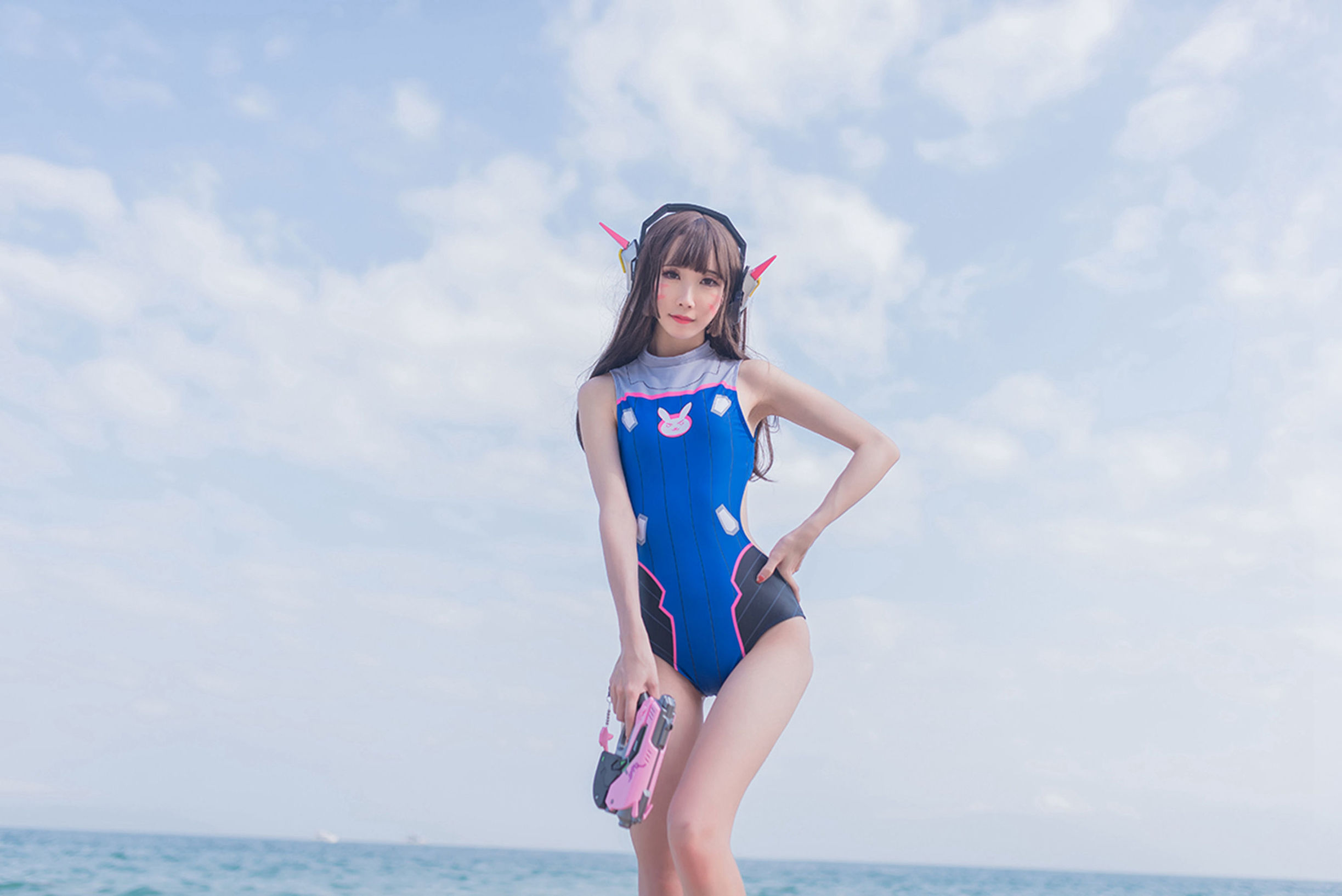 風の領域] NO.073 コス オーバーウォッチ D.Va