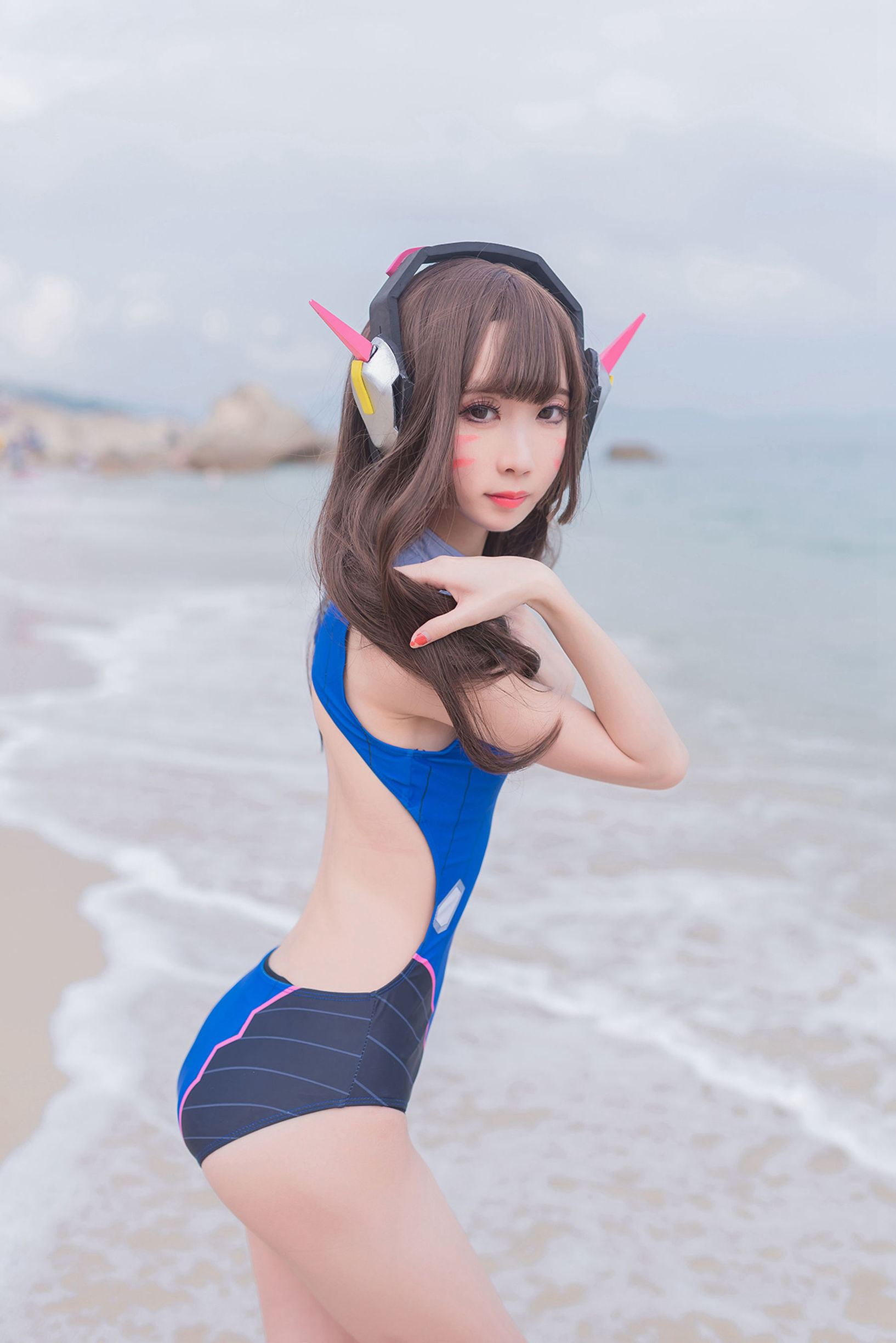 Domain of the Wind] No. 073 Cosplay Overwatch DVA