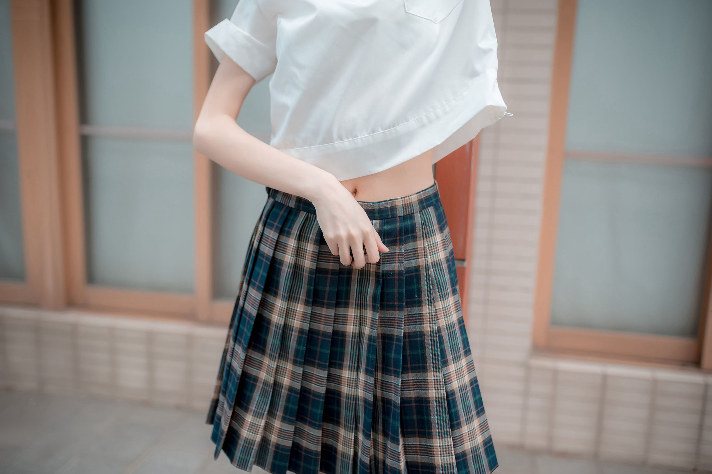 Feng Zhi Ling Yu] No. 074 JK Black Silk Long Stockings