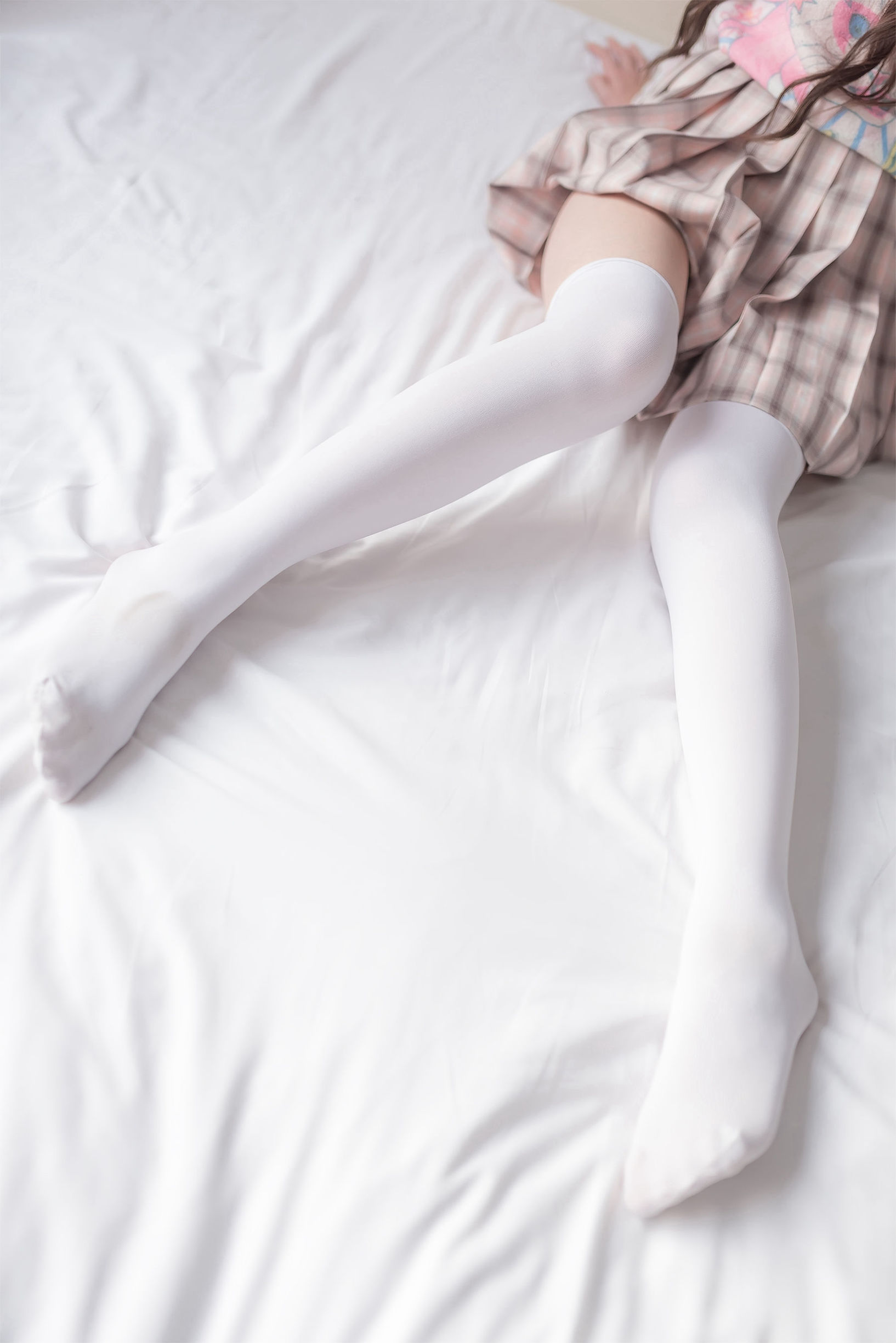 Domain of the Wind] No. 087 Bathroom Japanese-style Over-the-knee White Silk