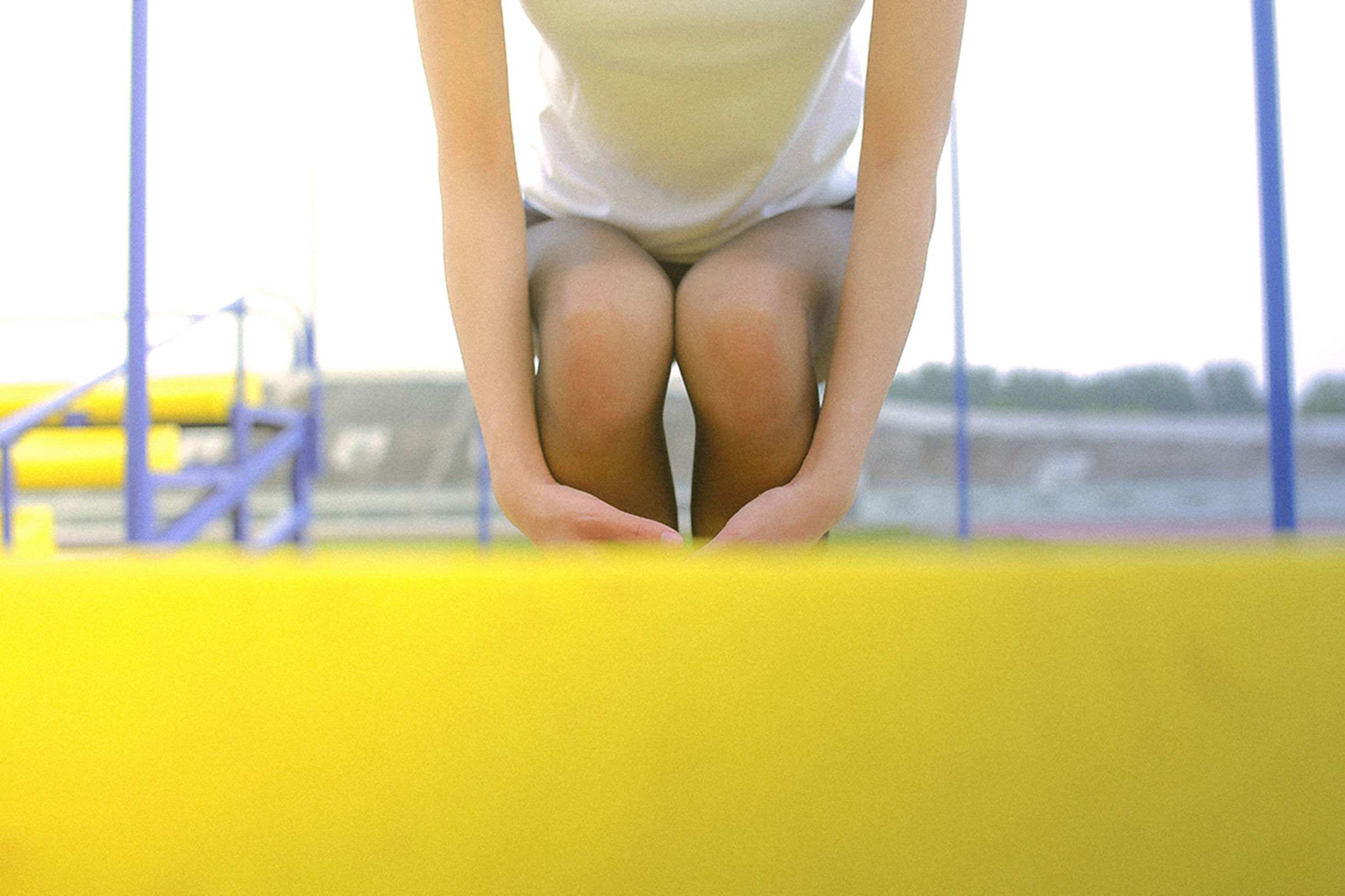 Wind Domain] No.091: Sports Field Black Stockings Girl