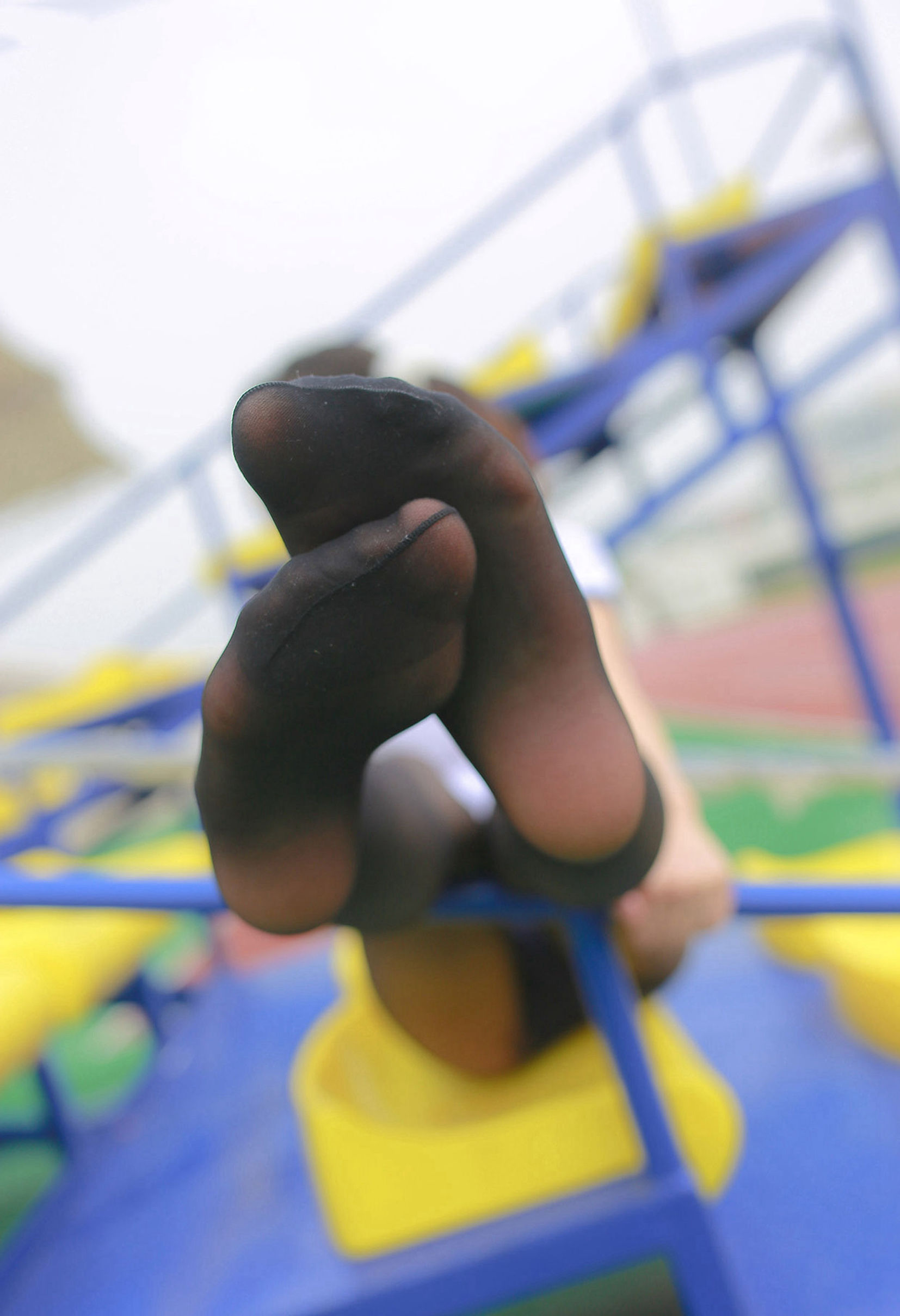 Wind Domain] No.091: Sports Field Black Stockings Girl