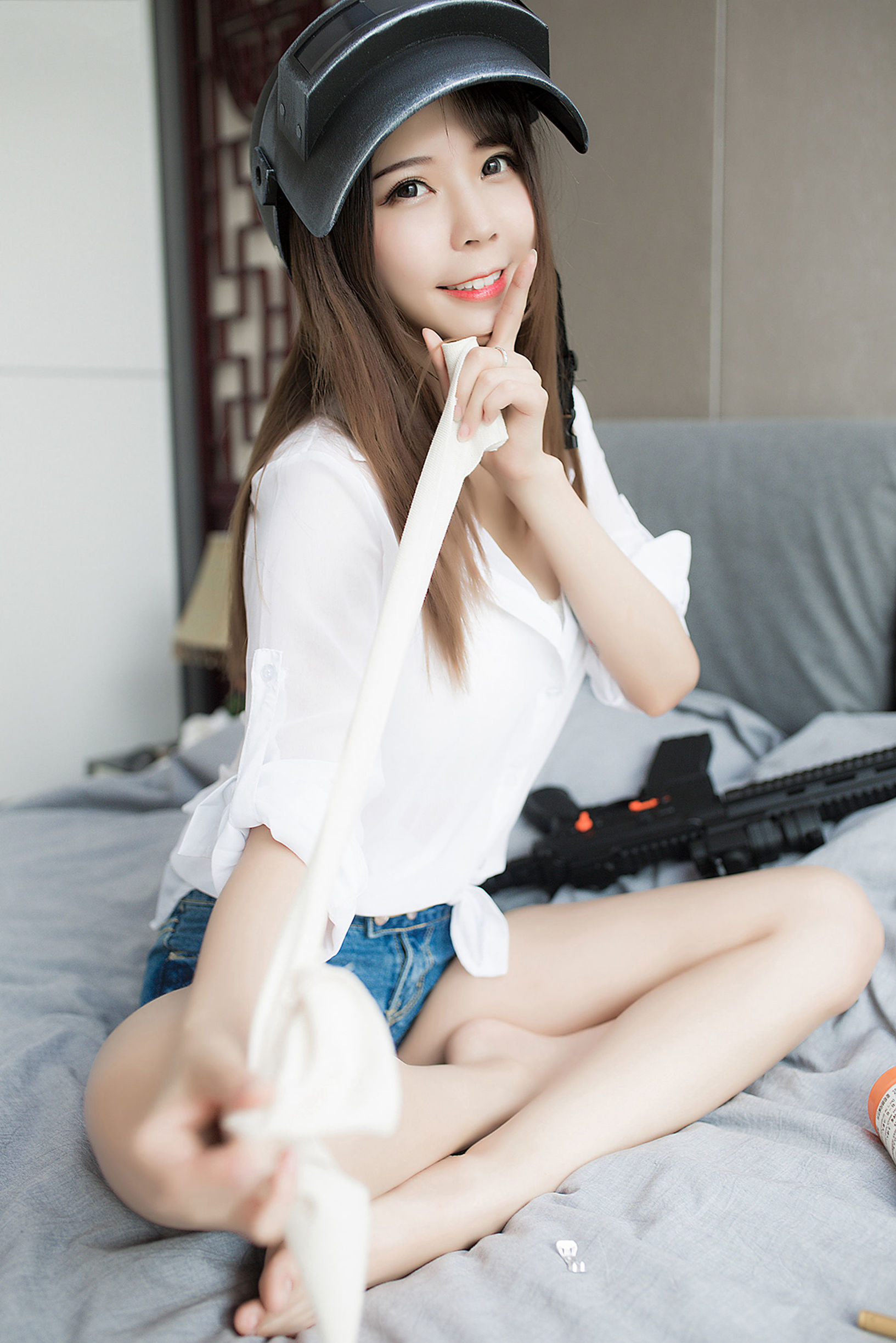 풍의 영역] NO.102 치킨 먹는 미소녀