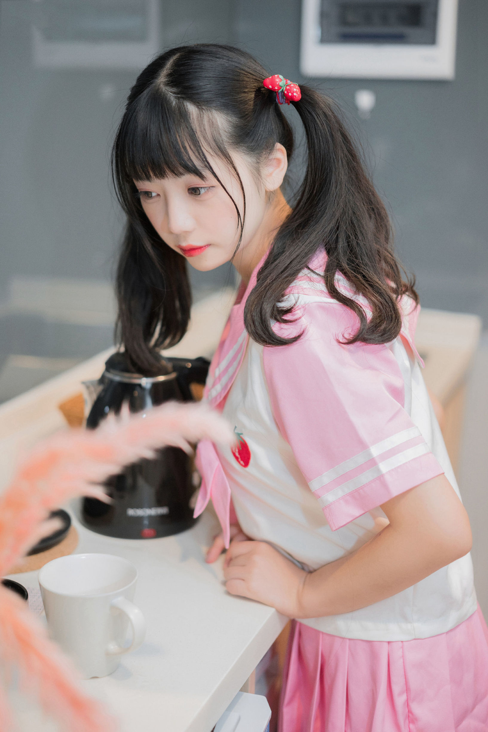 風の領域] NO.107 ピンクチェリー学妹白絲