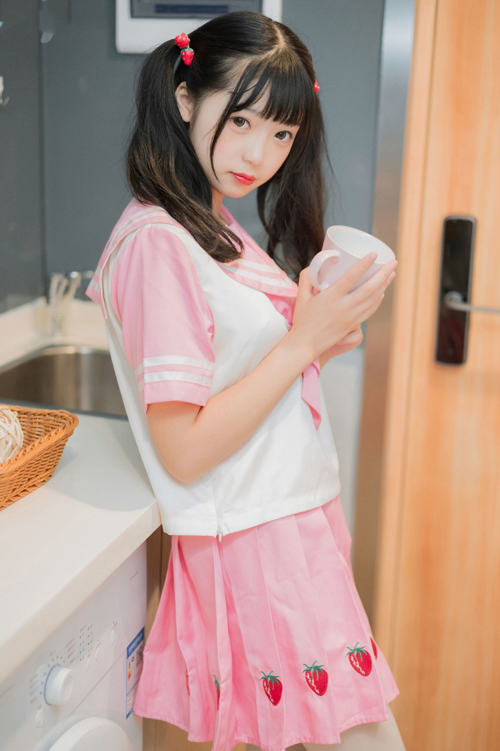 風の領域] NO.107 ピンクチェリー学妹白絲