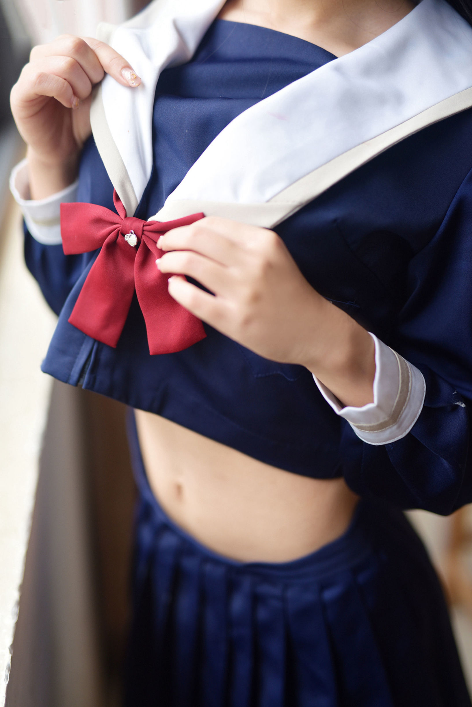 風之領域] NO.118 JK黑絲美麗胴體