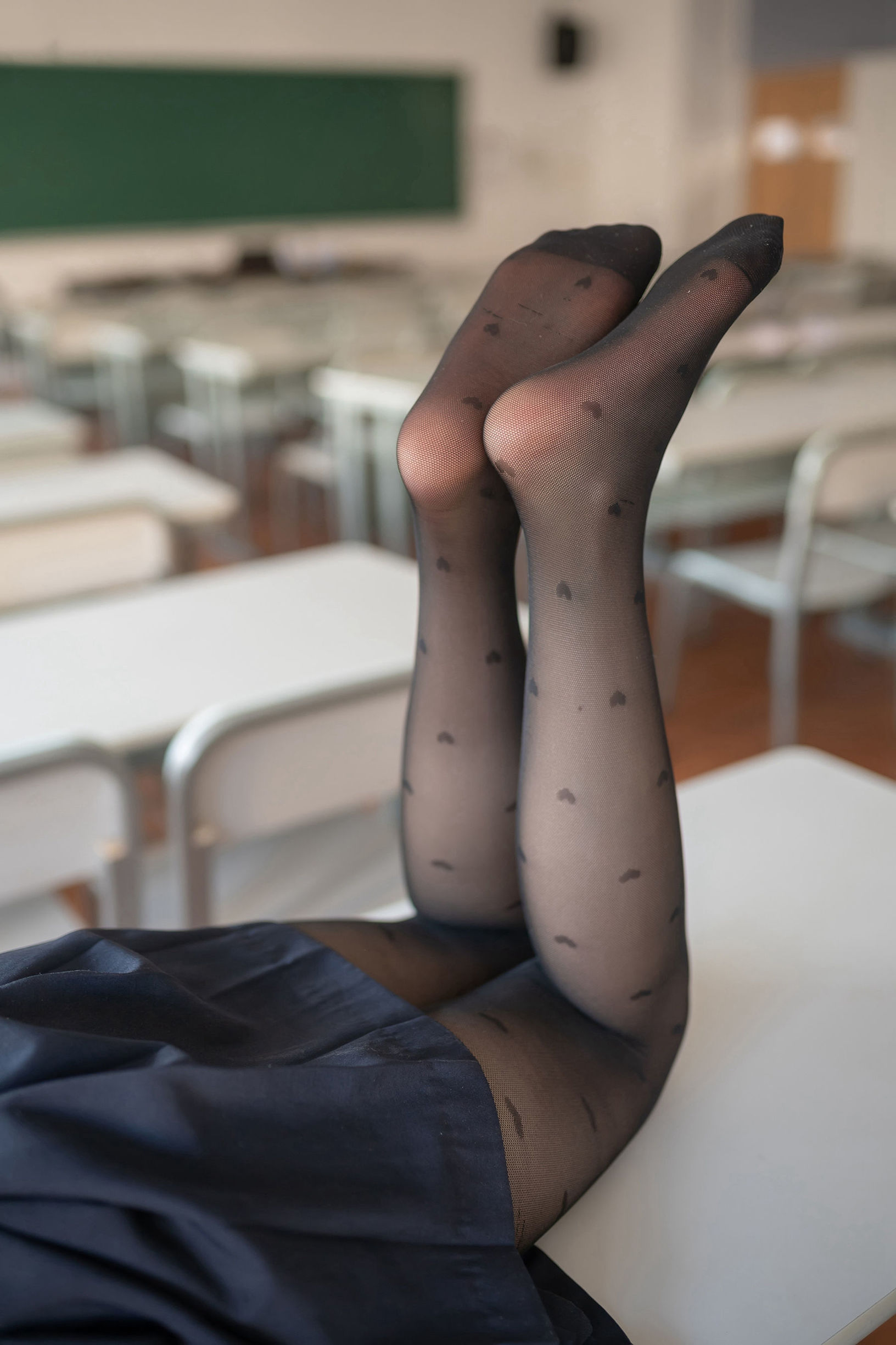 風之領域] NO.127 愛心黑絲學妹