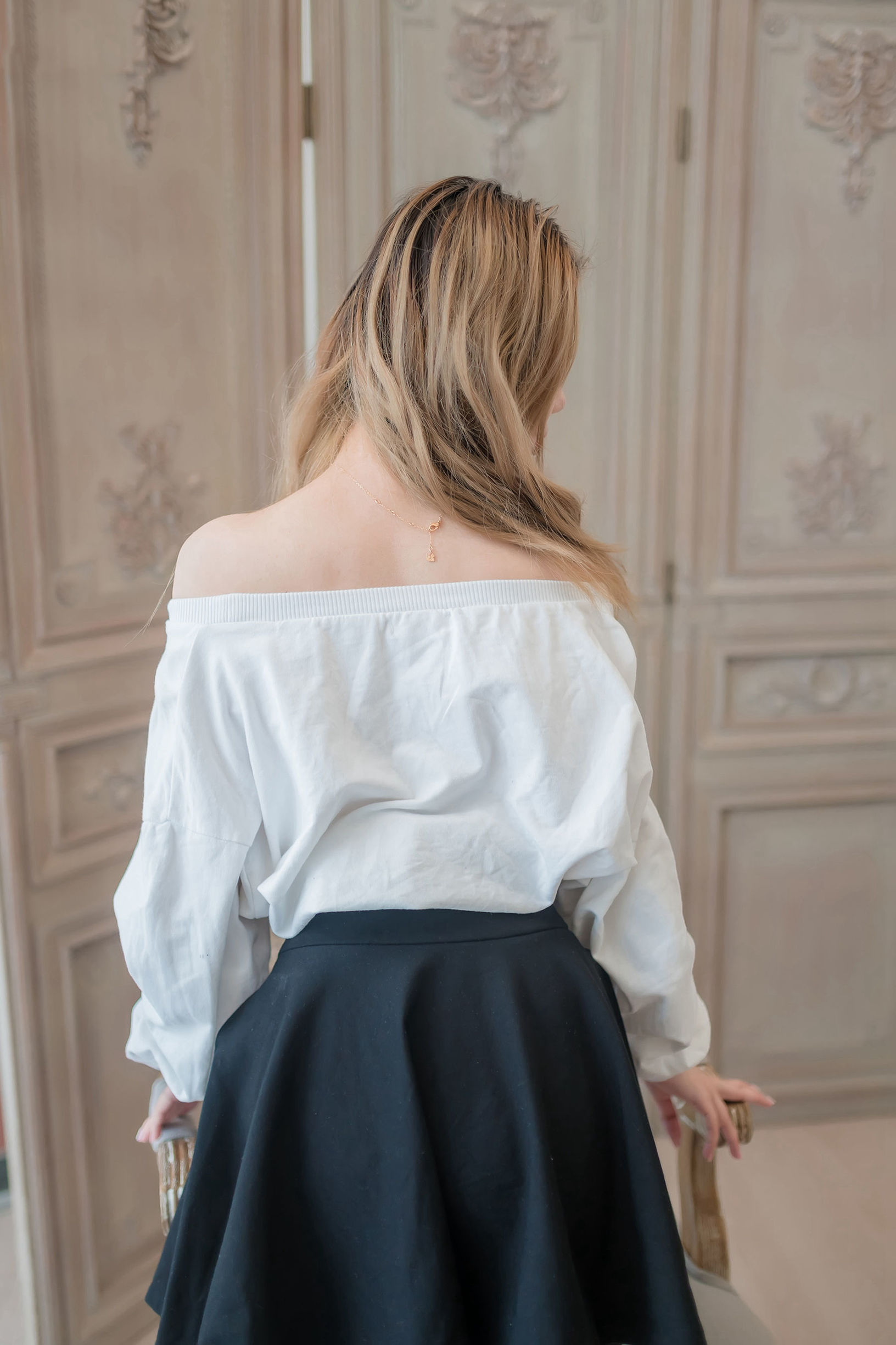 Realm of the Wind] No.130 Ultra-thin Black Silk Short Skirt