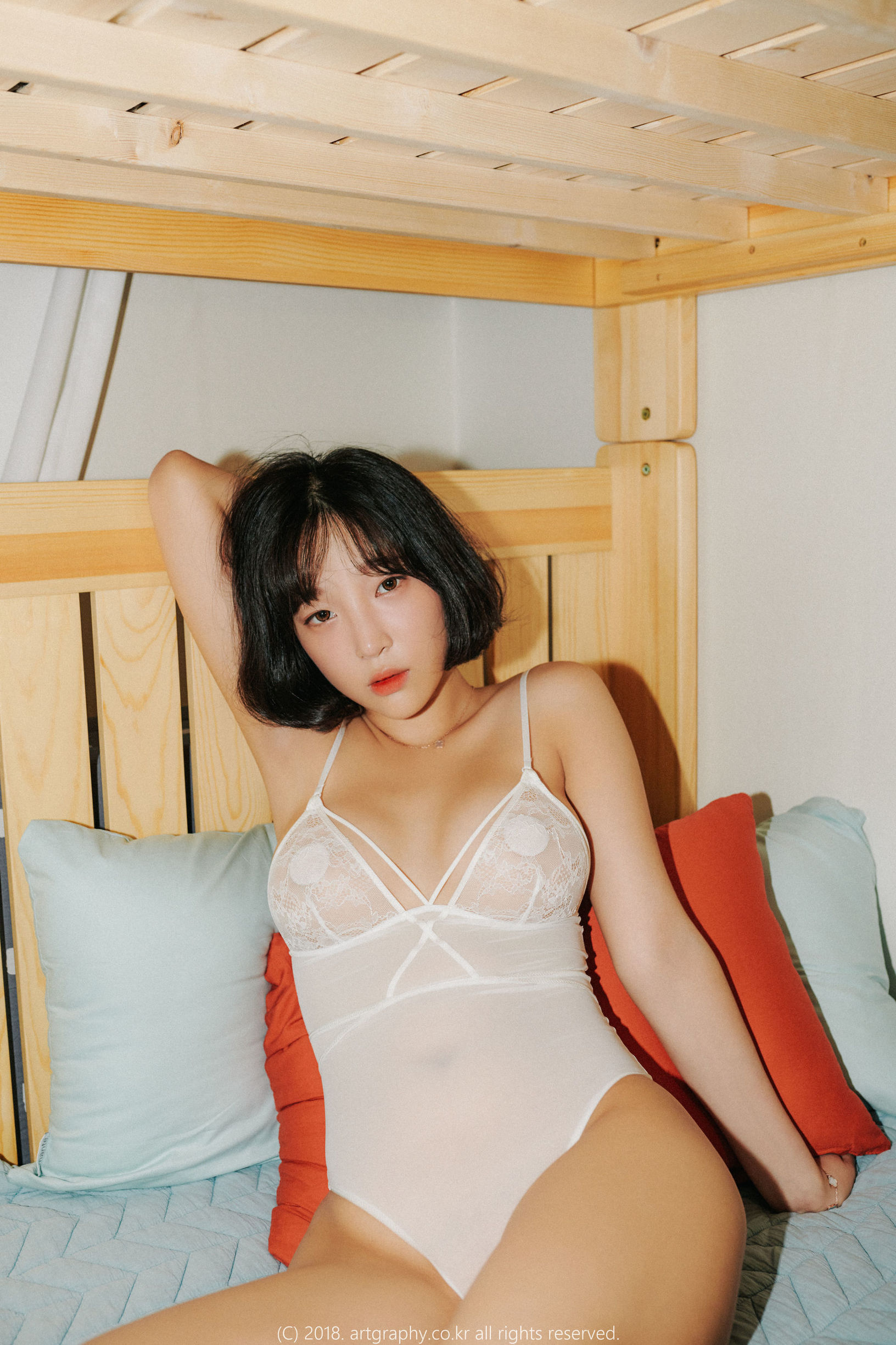 ARTGRAVIA] VOL.046 巨乳少女姜仁卿 - 居家私拍合集
