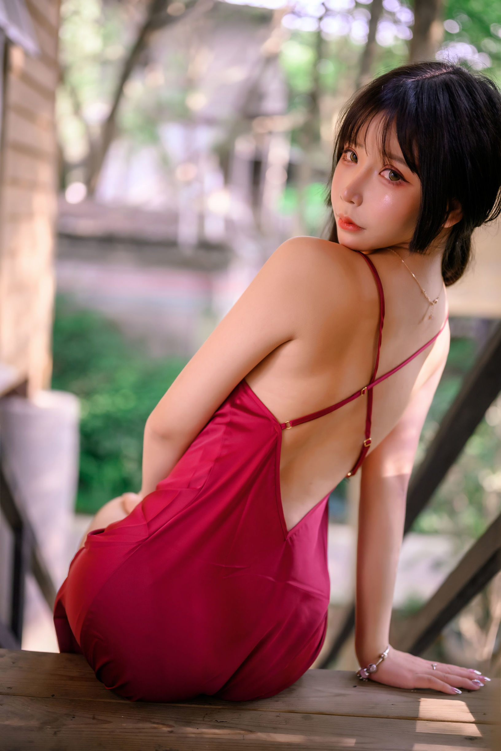 COS Phúc lợi] Cô gái 2D ôm đi Mozi aa - Gợi cảm ngoài trời