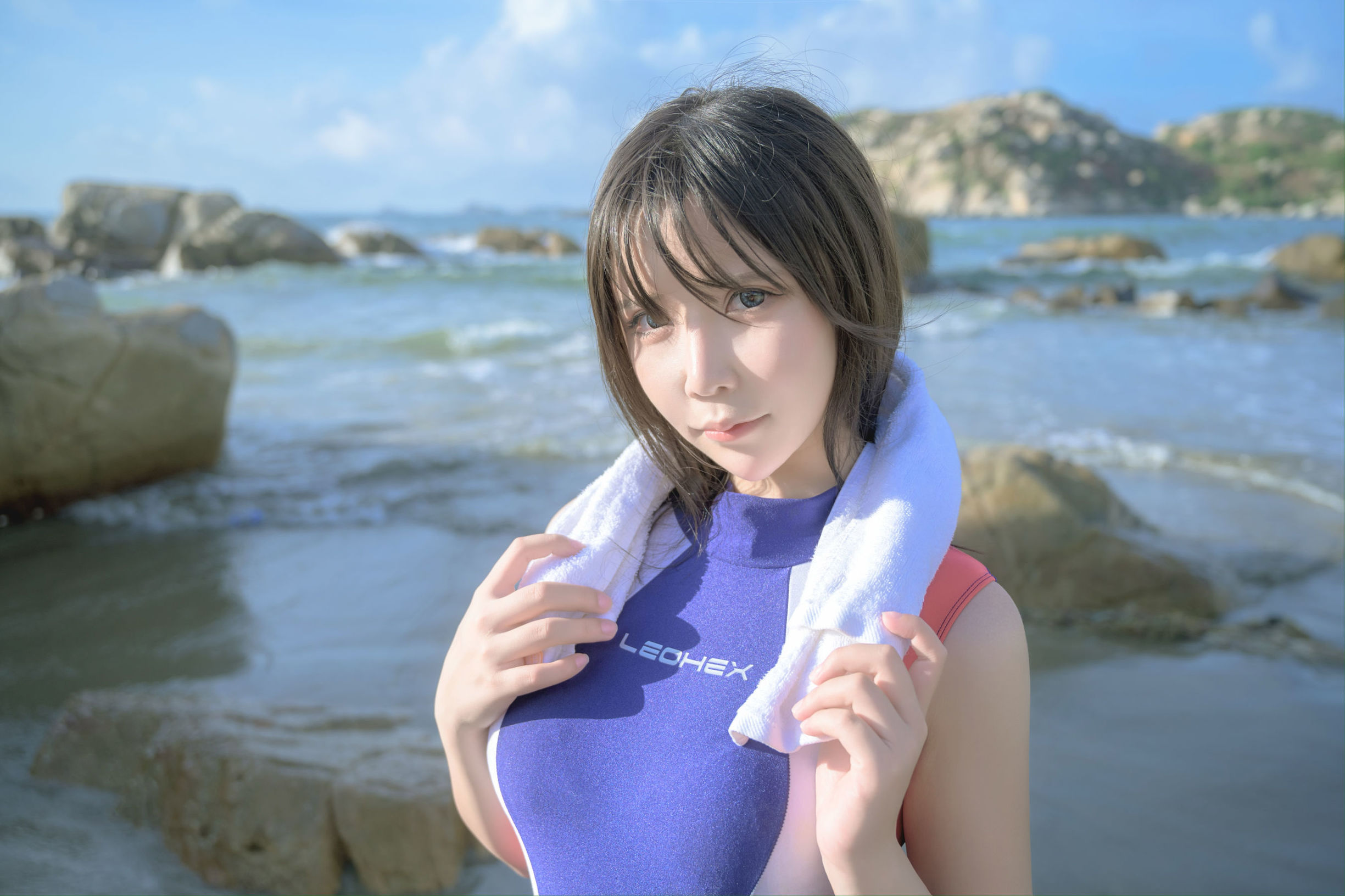 COS Welfare] 2D Girl Carries Away Mozi aa - Competitive Swimsuit