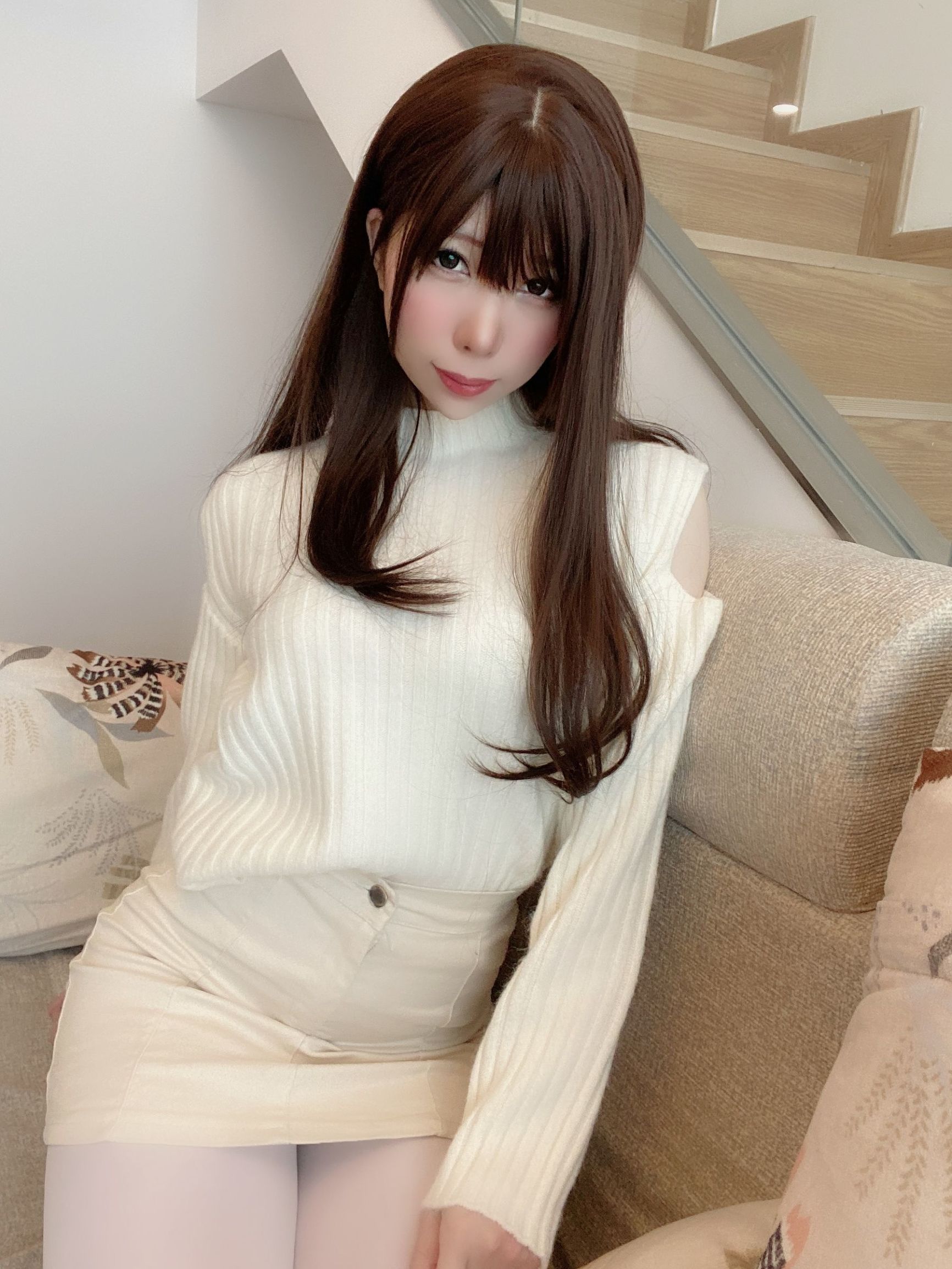 COS Phúc lợi] Nhị thứ nguyên mỹ nữ vú lớn Lộc Dã Hy - Bạn gái Dâu tây